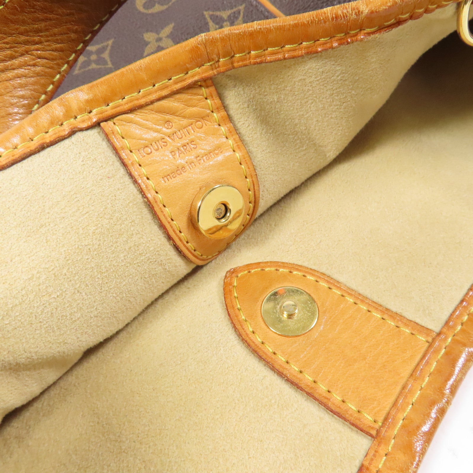 LOUIS VUITTON Monogram Galliera PM金扣肩背袋