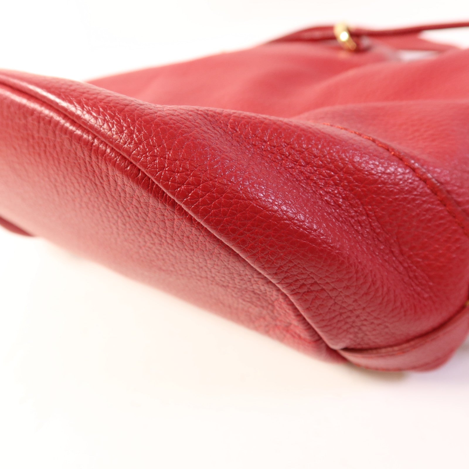 SEE BY CHLOE 【激減優惠】牛皮皮革Bucket Bag金扣肩背袋