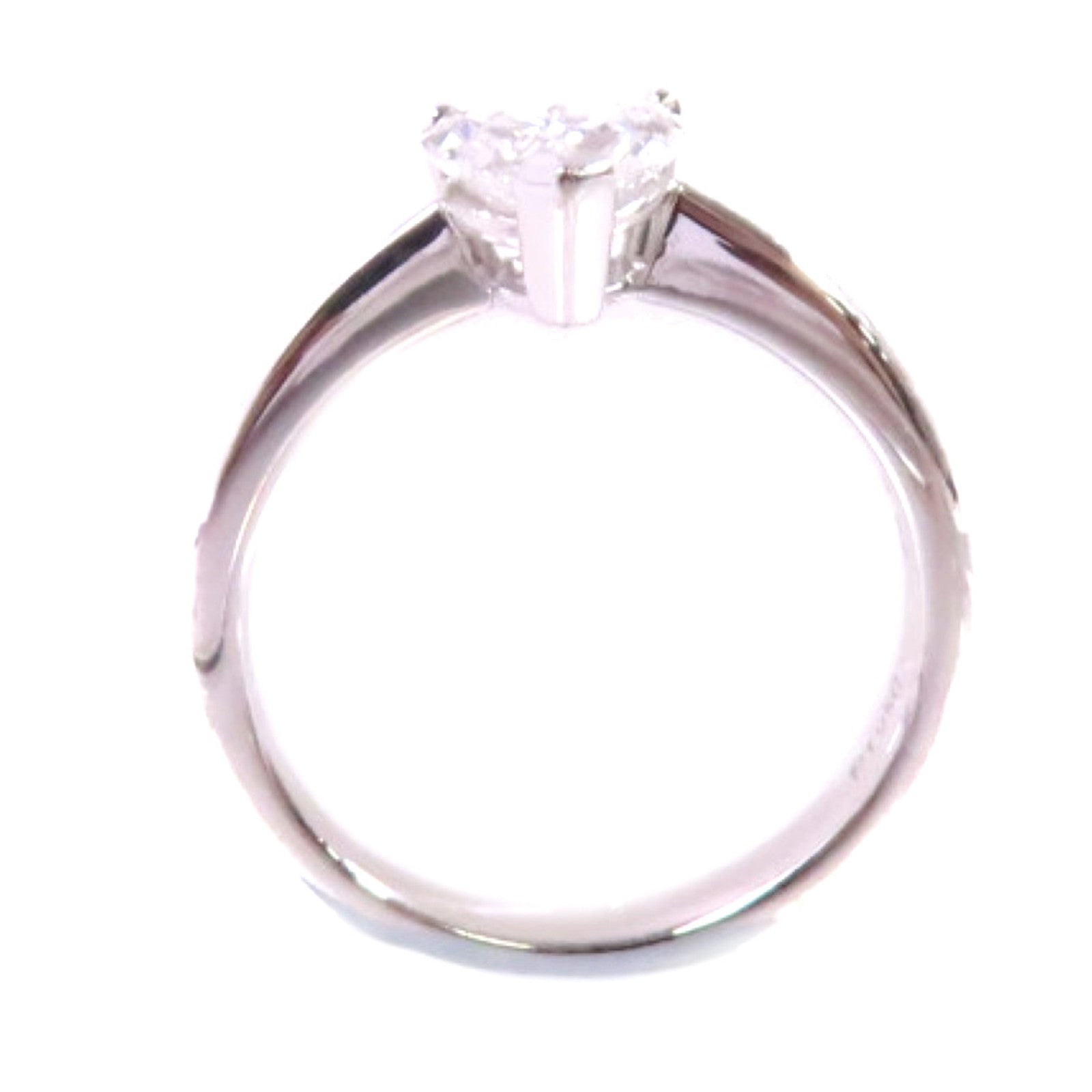 JEWELRY PT950鉑金/0.72ct鑽石Diamond Ring戒指US#4.75