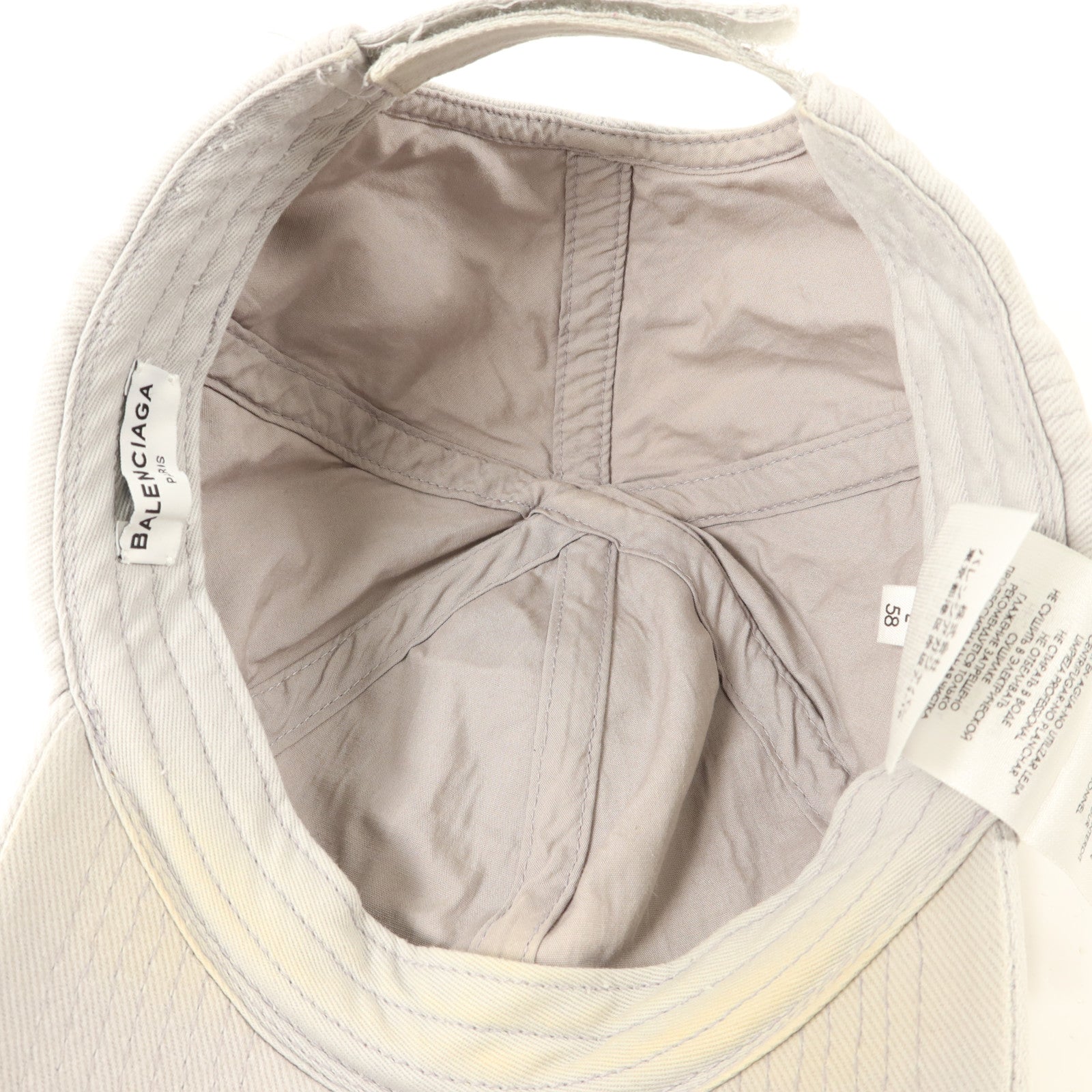 BALENCIAGA 棉質Cap帽子