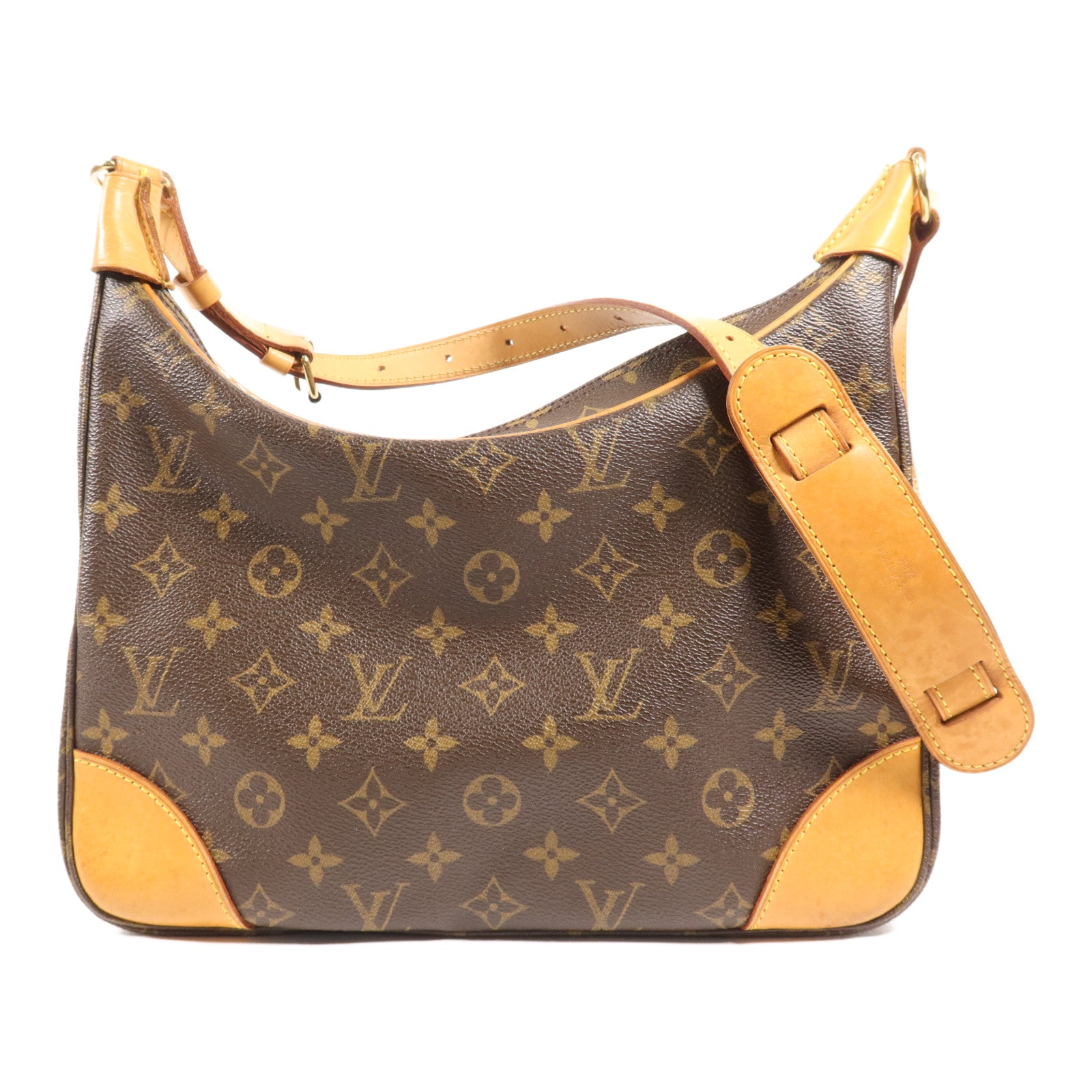 LOUIS VUITTON 【激減優惠】Monogram Boulogne金扣肩背袋