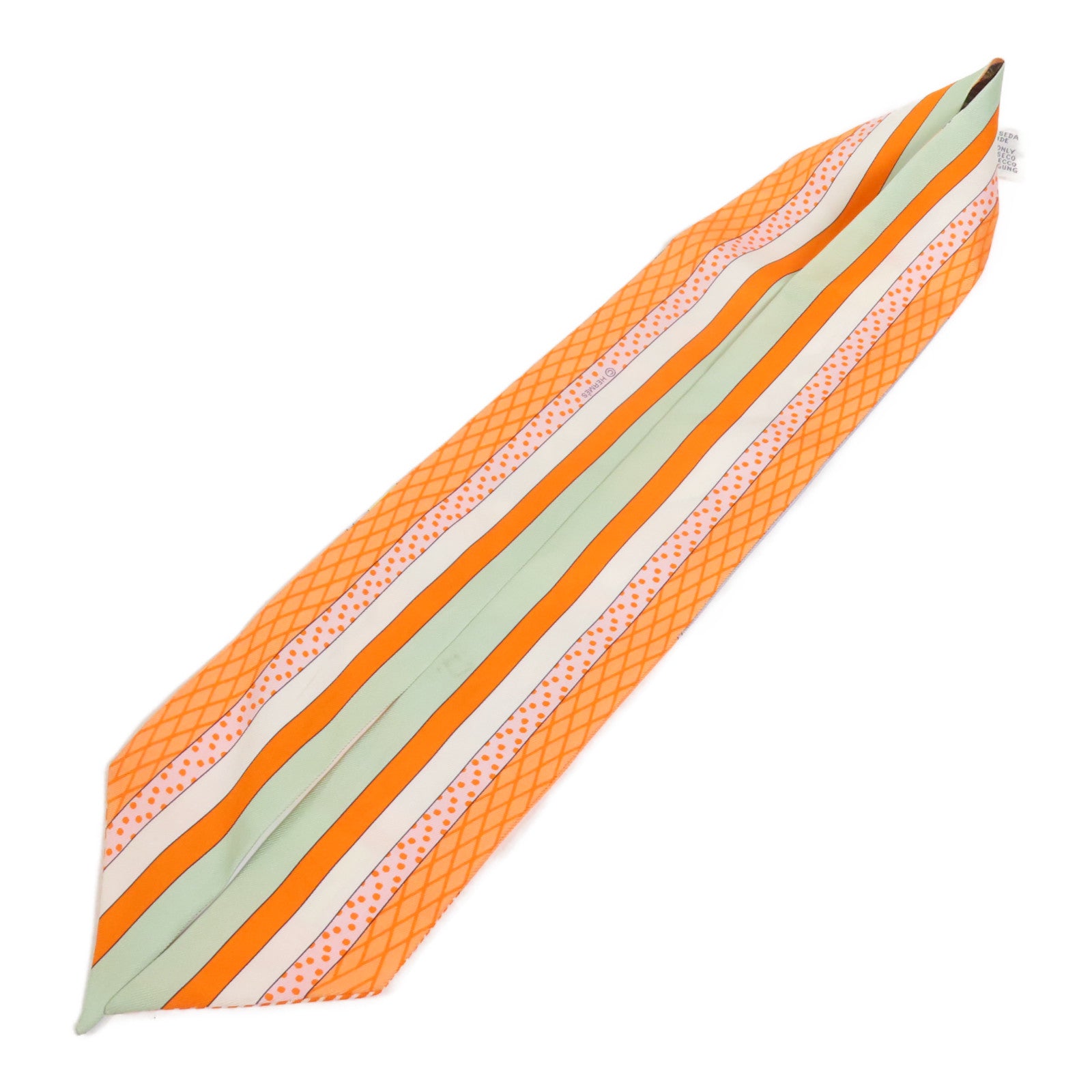 HERMES 絲質Twilly絲巾