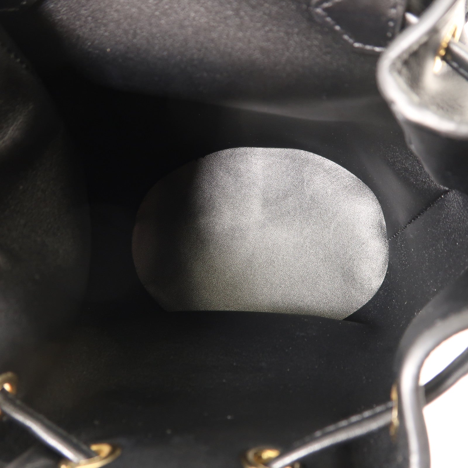 CELINE 牛皮皮革Bonnie金扣背包