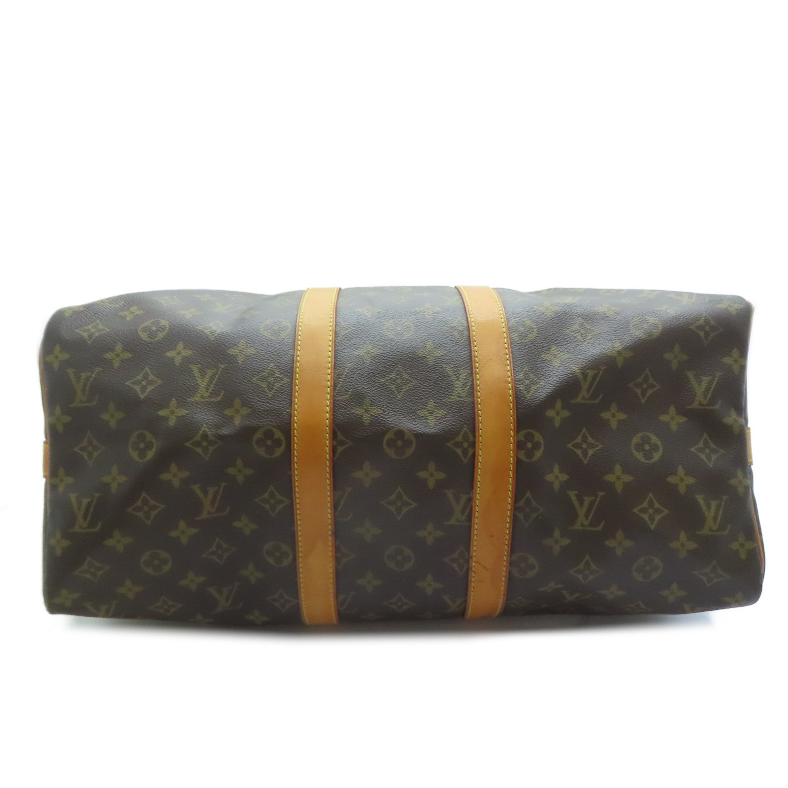 LOUIS VUITTON 【激減優惠】Monogram Keepall 45金扣手挽肩背兩用袋啡色