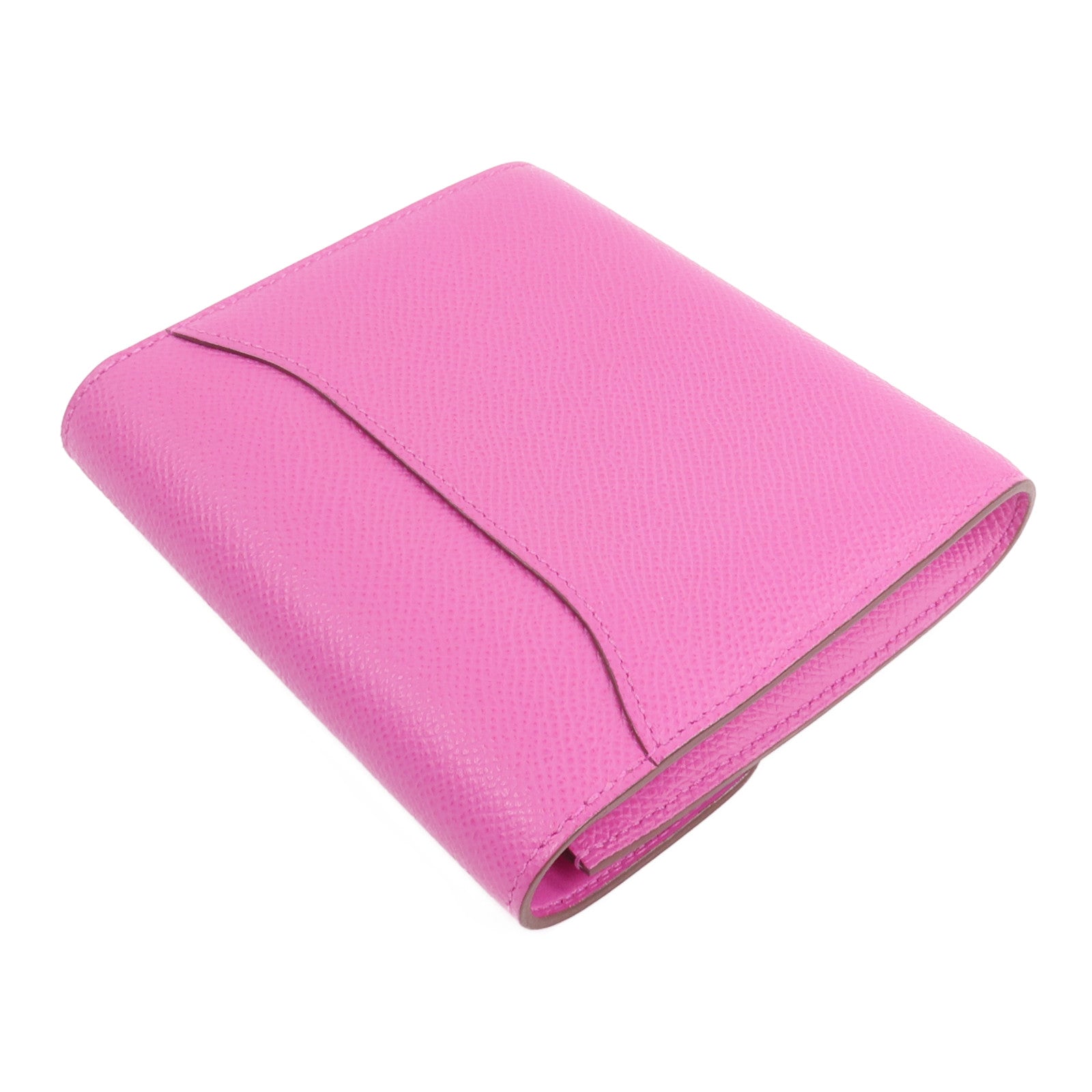 HERMES 【激減優惠】Epsom皮革Constance Slim Wallet錢包Magnolia