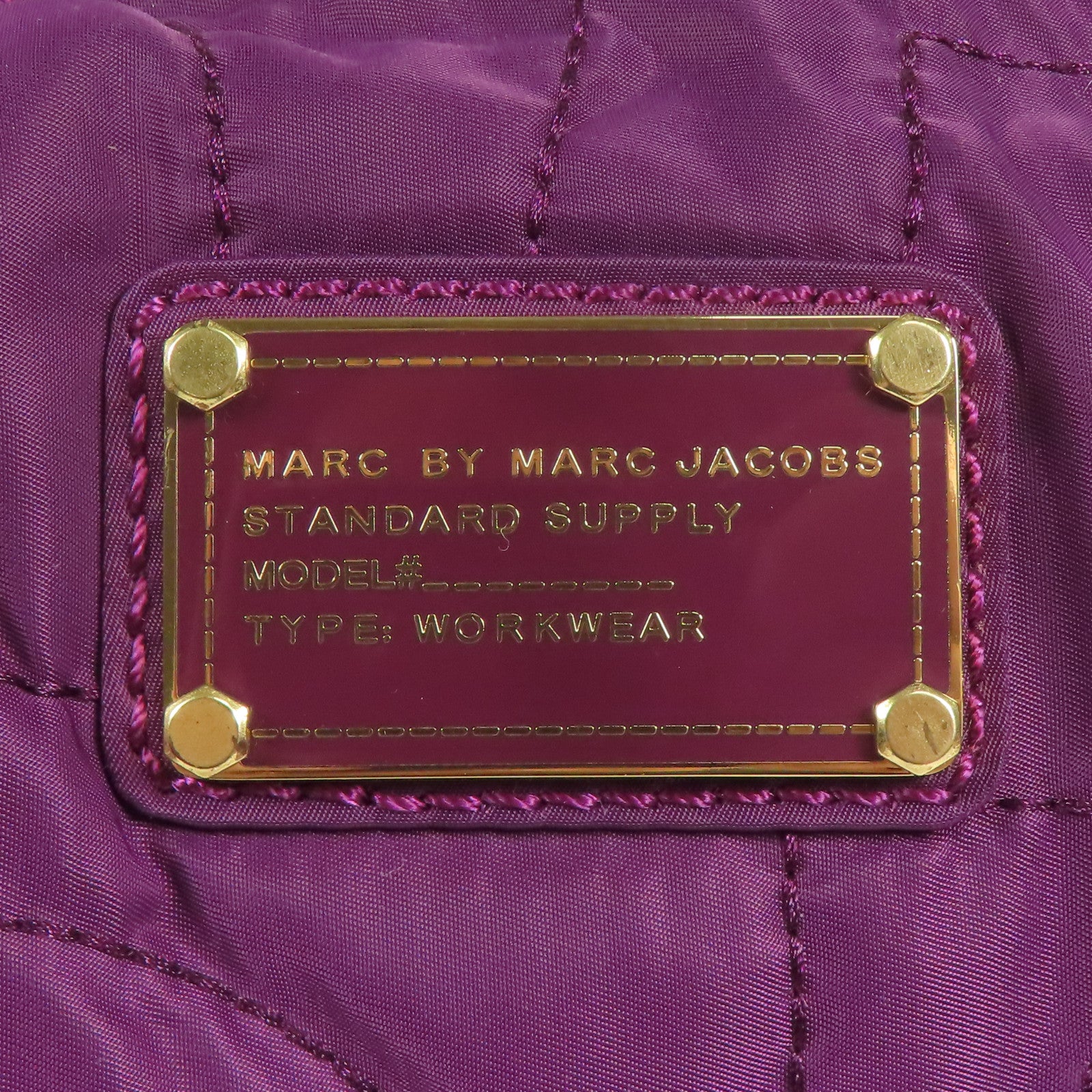 MARC BY MARC JACOBS Shoulder Bag Nylon Purple