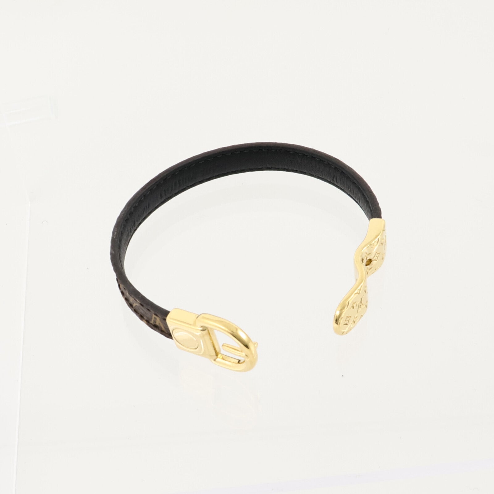 LOUIS VUITTON 皮革/金屬Fasten Your Bracelet手鏈