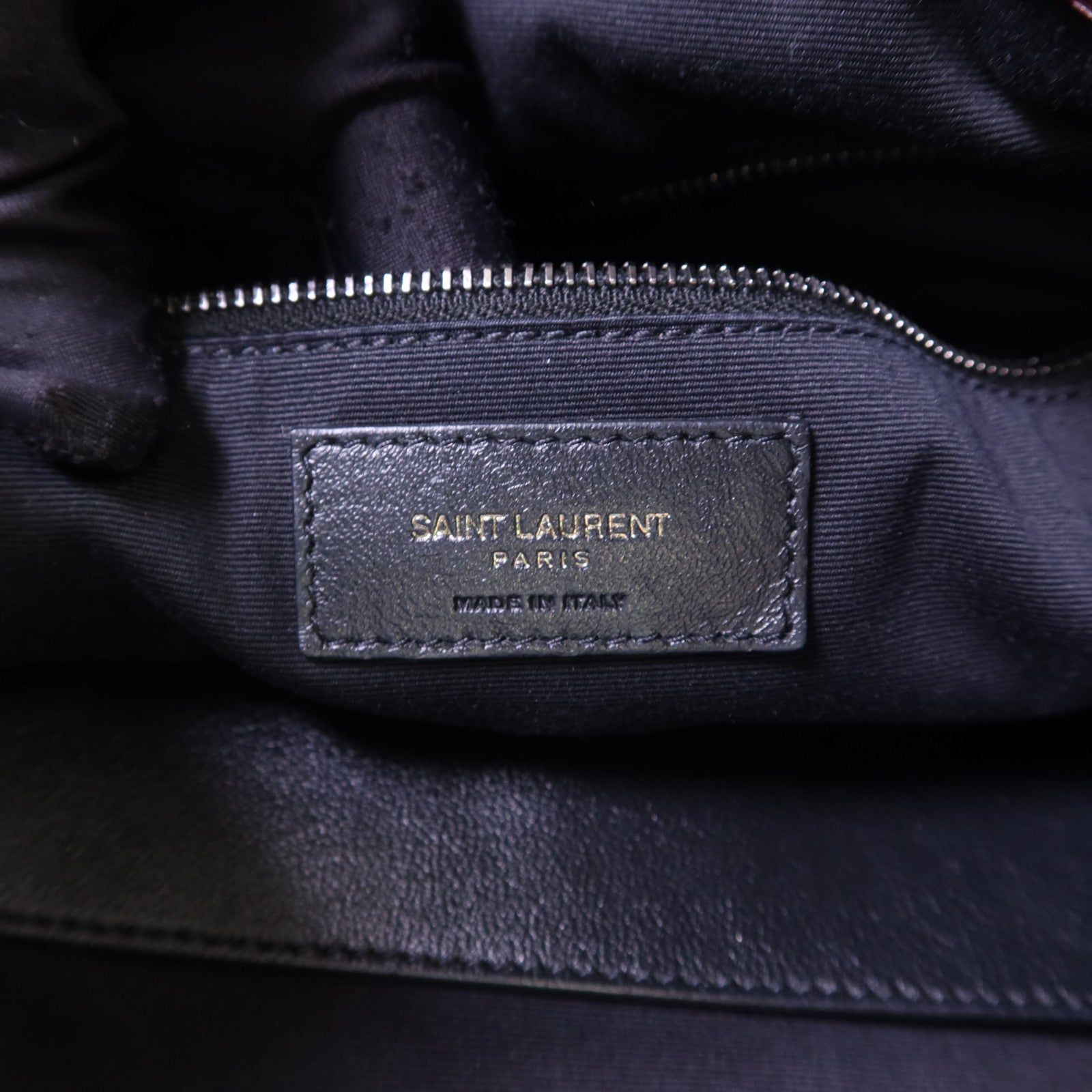 SAINT LAURENT 牛皮皮革Niki Tote Bag銀扣手挽袋