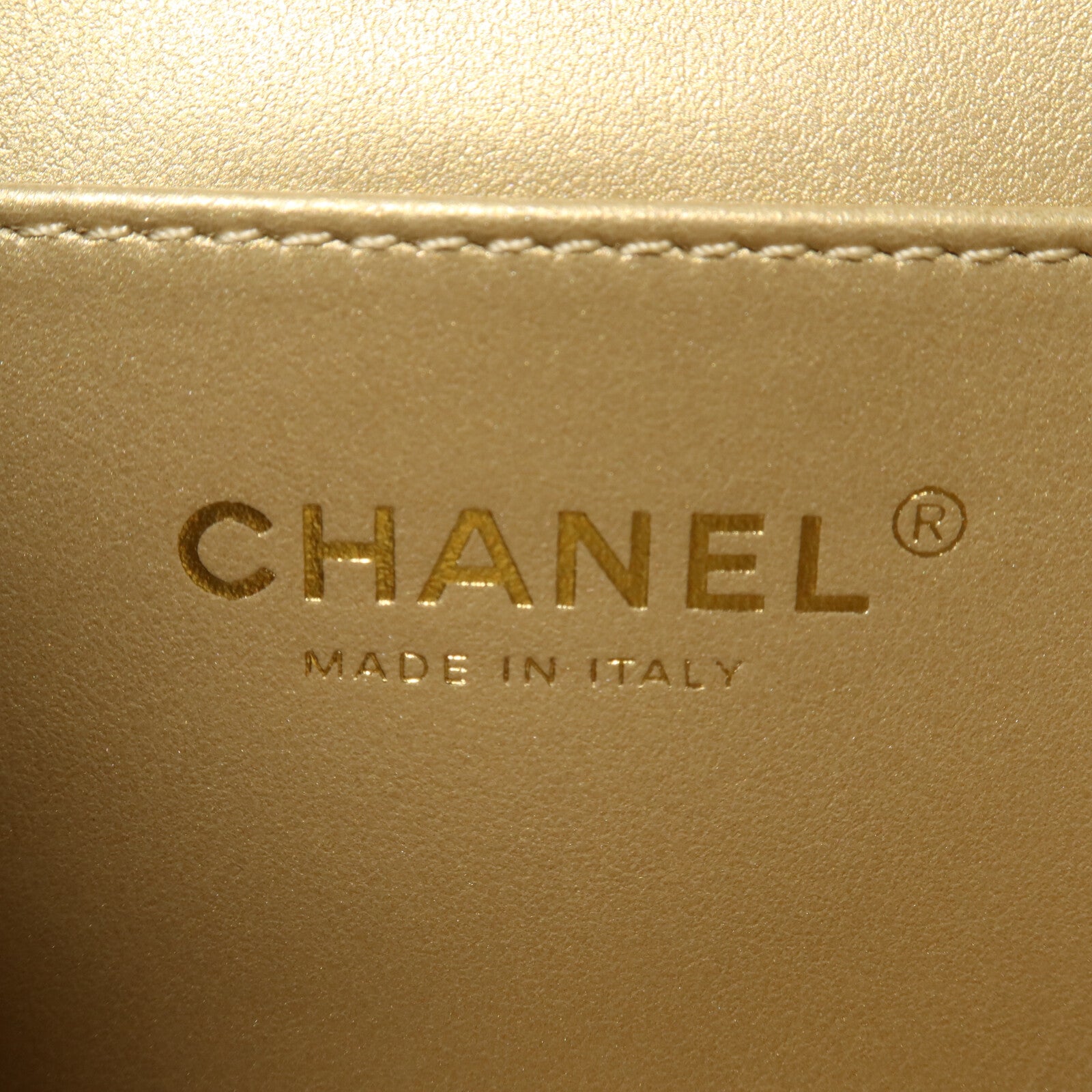 CHANEL 羊皮皮革Chain Shoulder鏈帶肩背袋