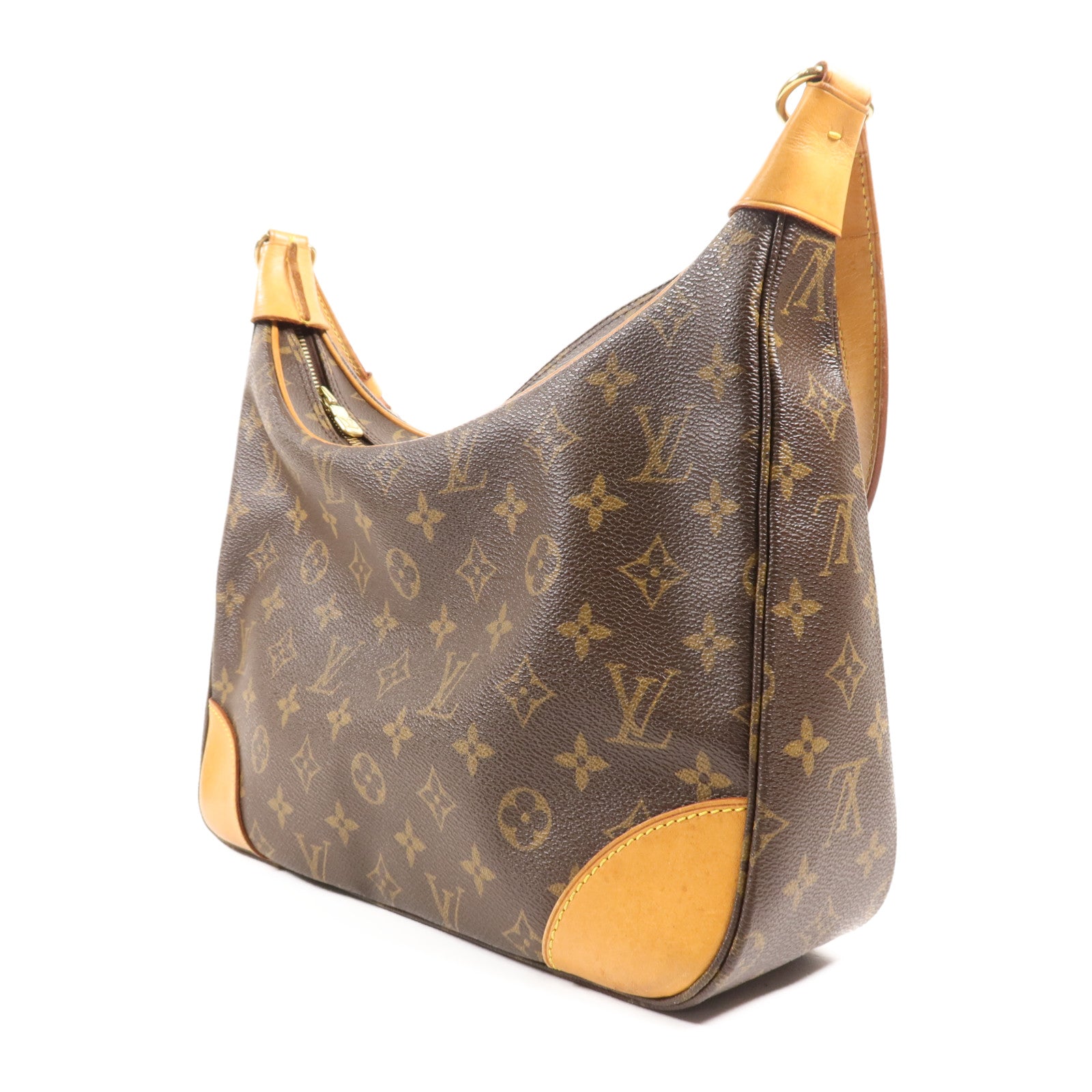 LOUIS VUITTON 【激減優惠】Monogram Boulogne金扣肩背袋