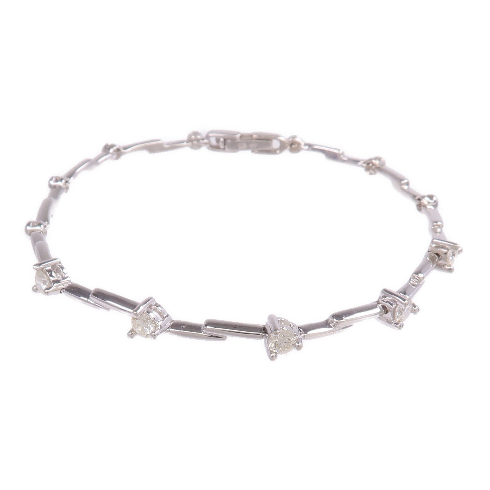 JEWELRY 18K白金Diamond Bracelet鑽石手鏈