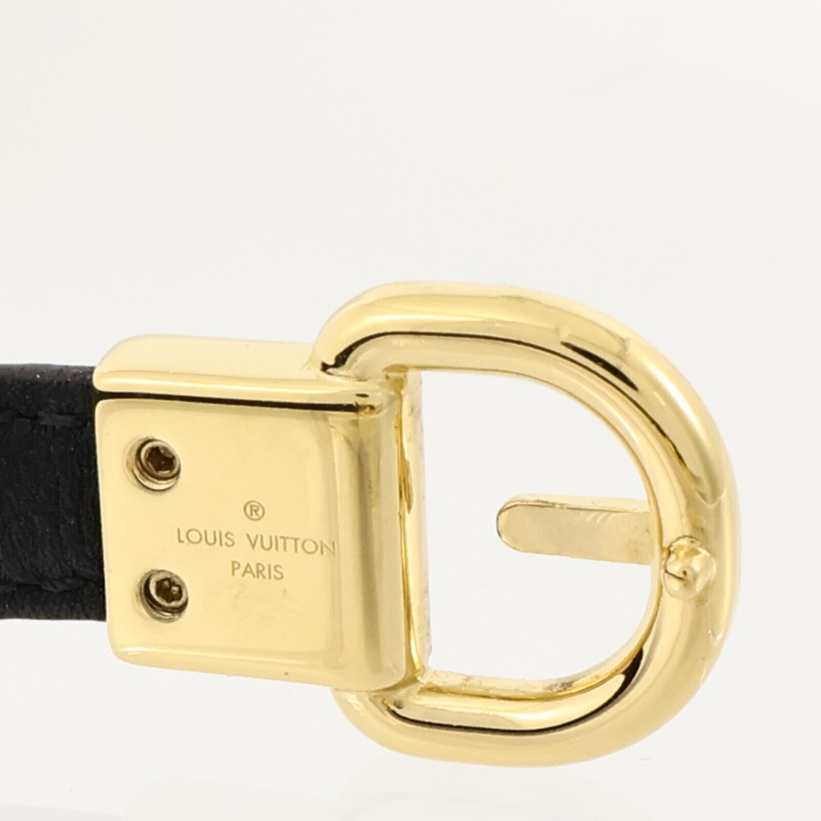 LOUIS VUITTON 皮革/金屬Fasten Your Bracelet手鏈