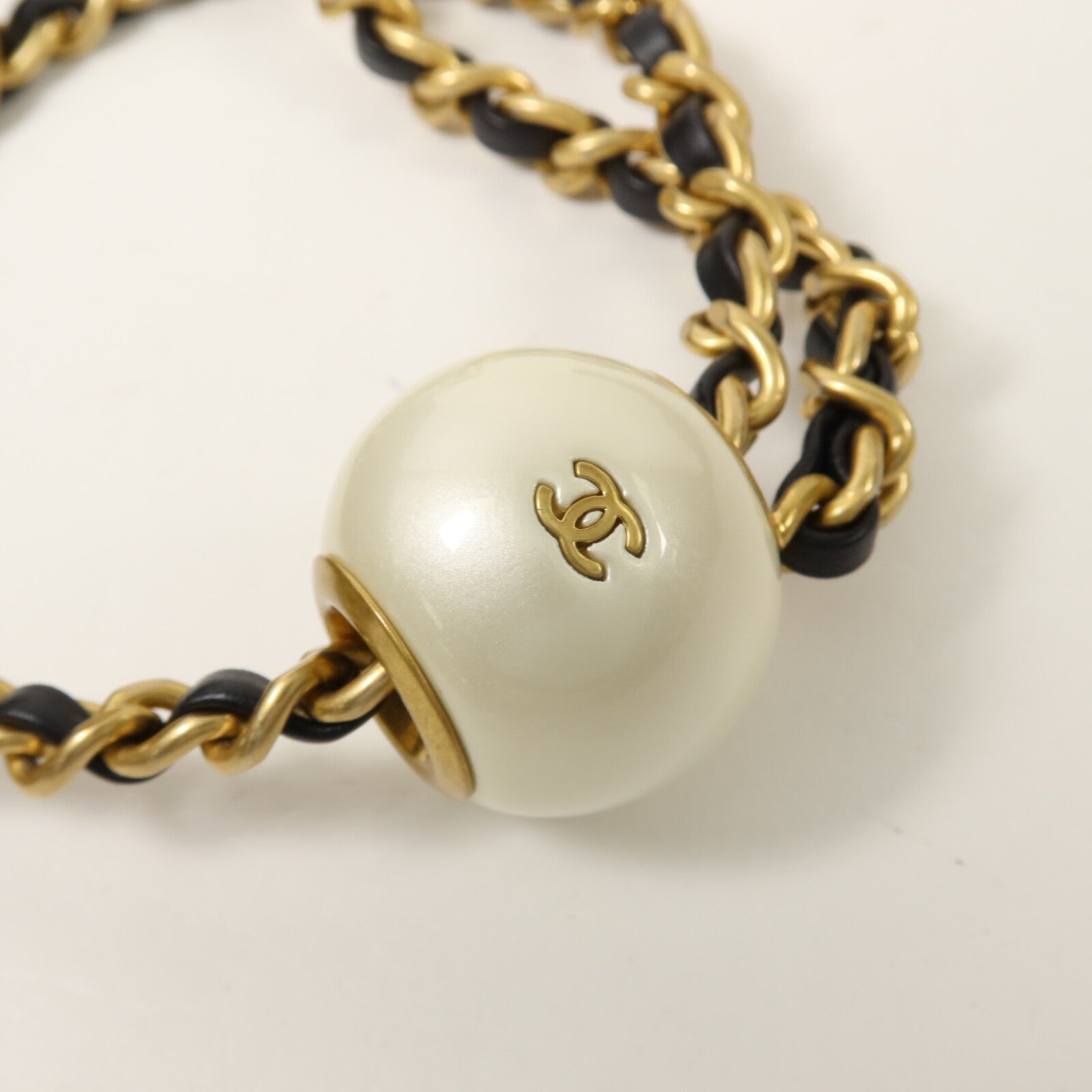 CHANEL 羊皮皮革Chain Shoulder鏈帶肩背袋