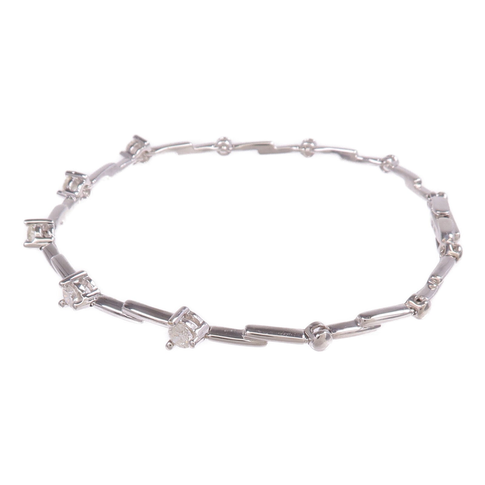 JEWELRY 18K白金Diamond Bracelet鑽石手鏈