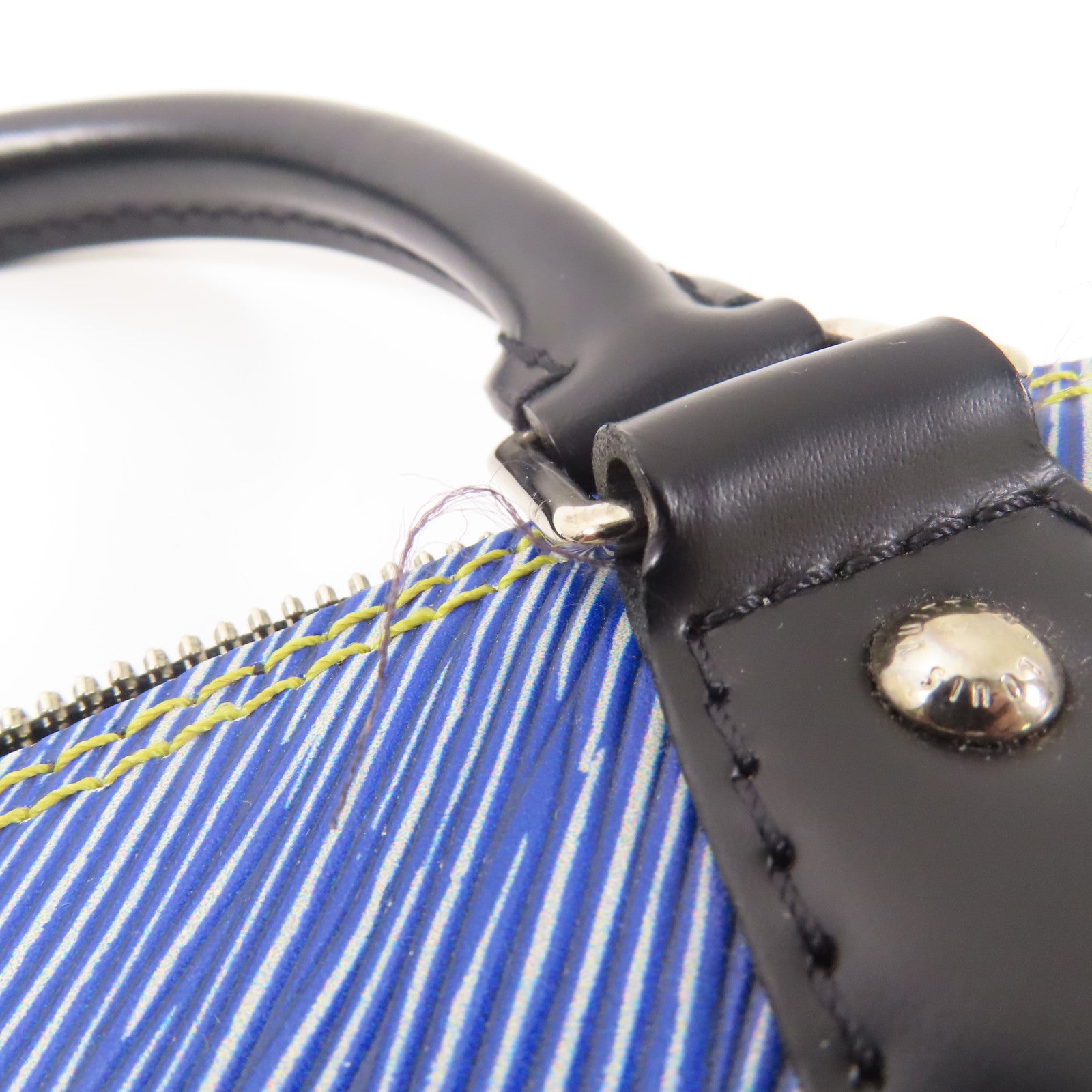 LOUIS VUITTON Epi Alma BB銀扣手挽肩背兩用袋