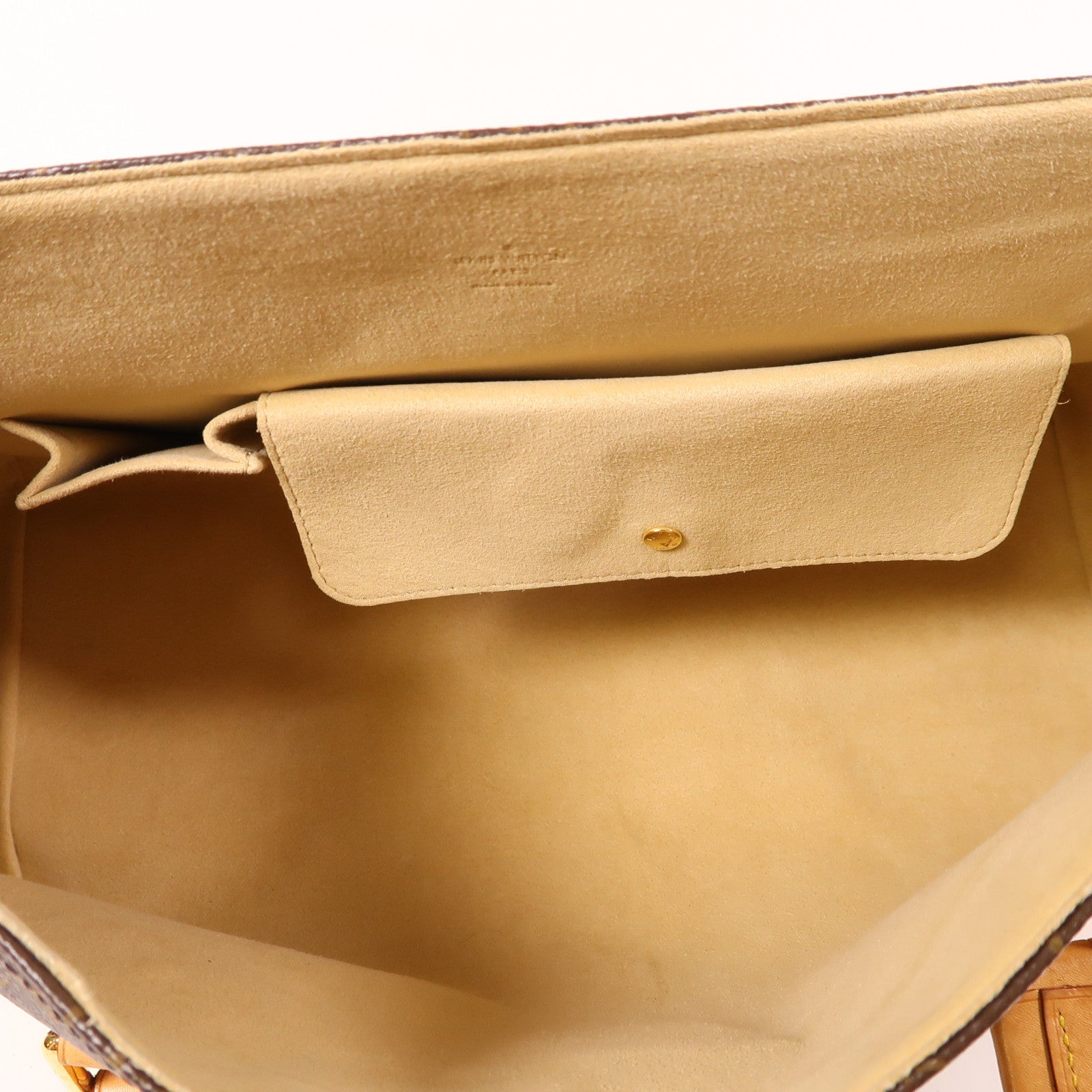 LOUIS VUITTON LV GHW Beverly GM Shoulder Bag Handbag M40120 Monogram Brown