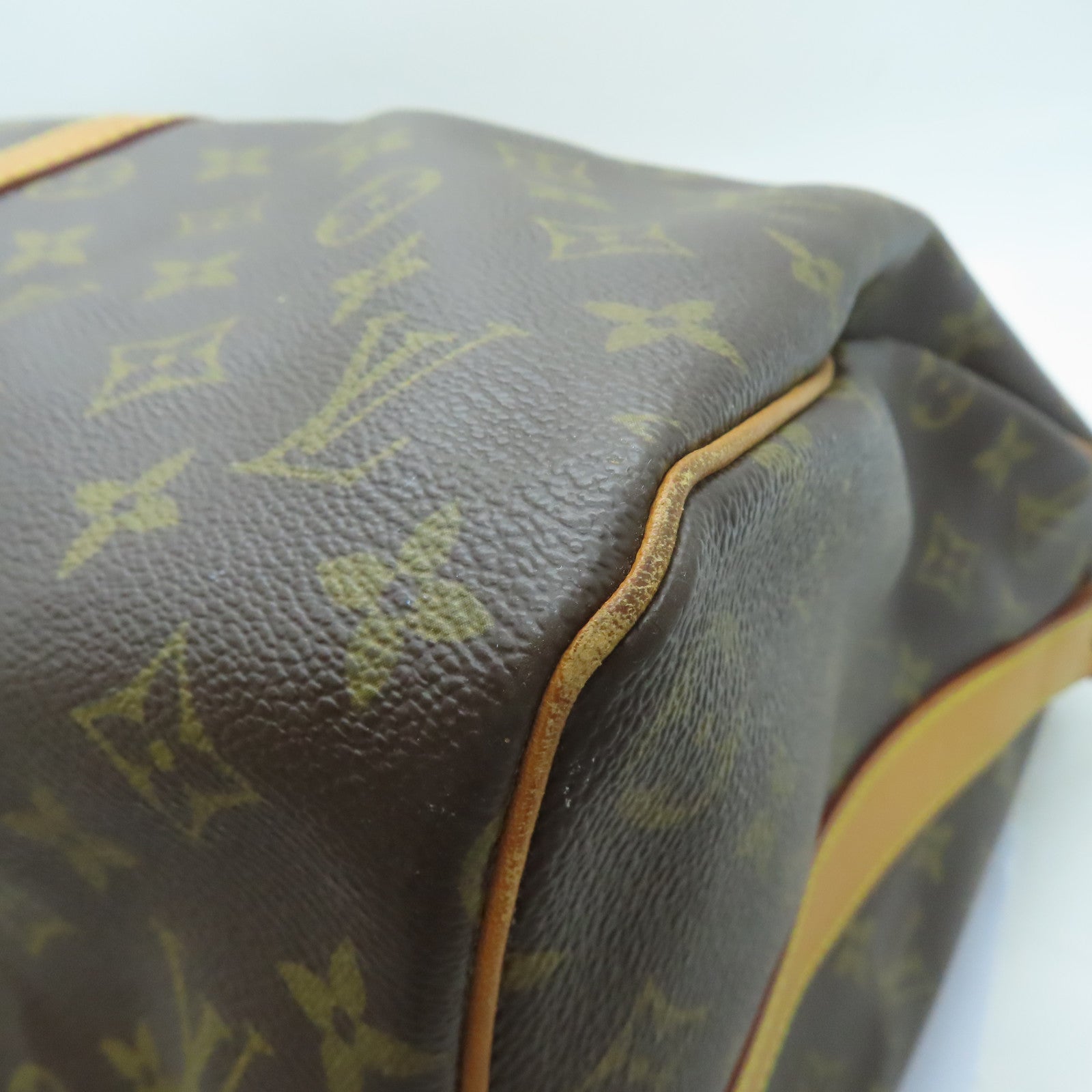 LOUIS VUITTON 【激減優惠】Monogram Keepall 45金扣手挽肩背兩用袋啡色