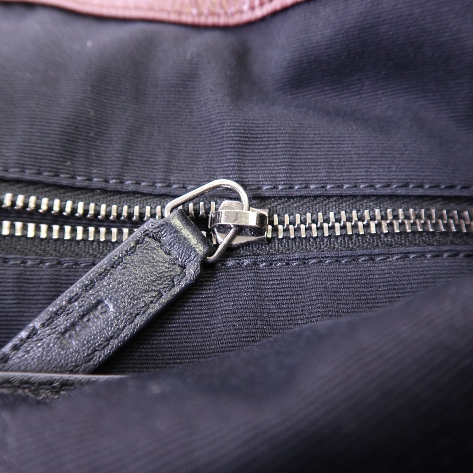 SAINT LAURENT 牛皮皮革Niki Tote Bag銀扣手挽袋