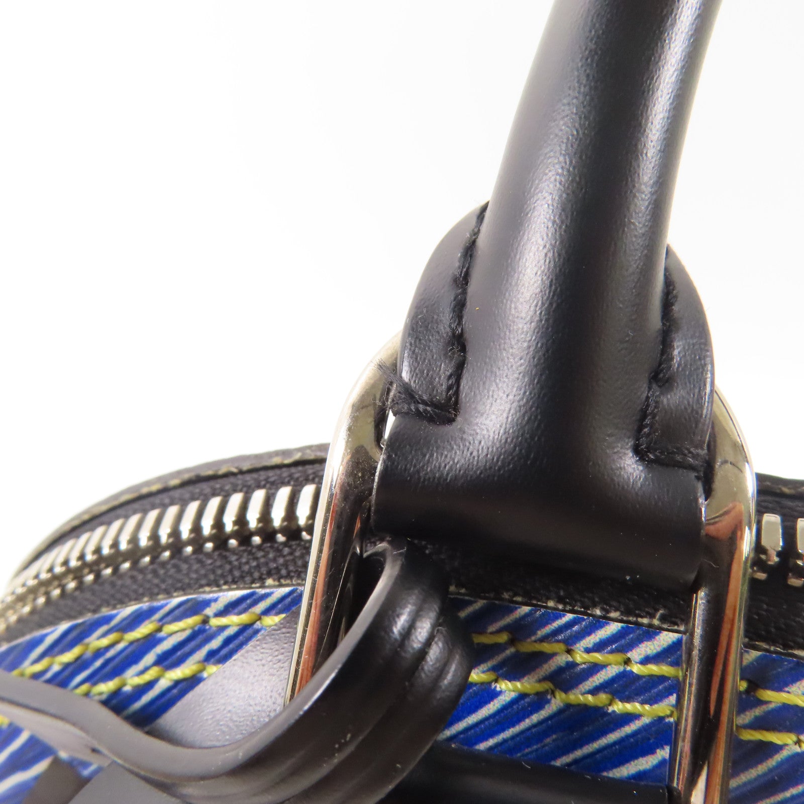 LOUIS VUITTON Epi Alma BB銀扣手挽肩背兩用袋