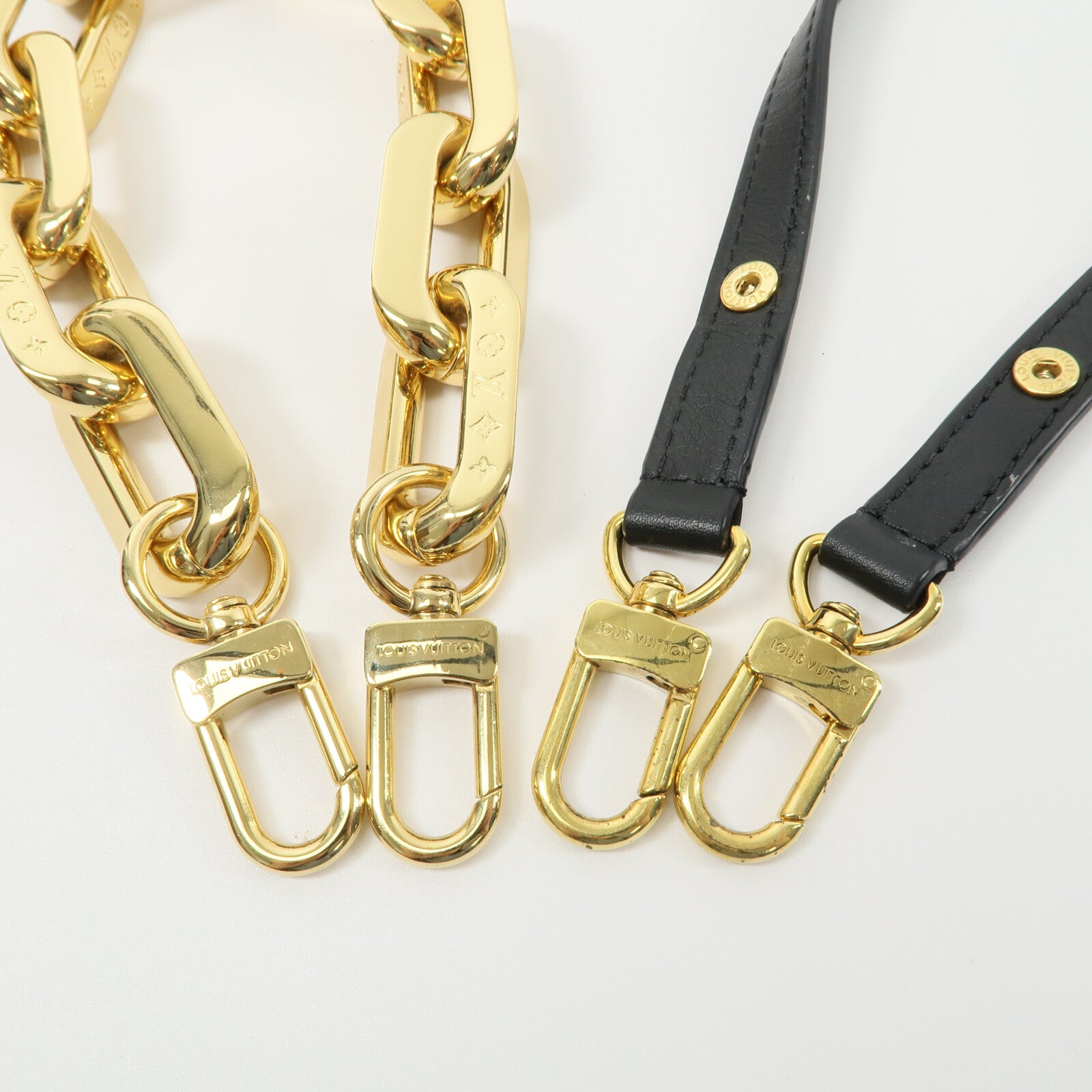 LOUIS VUITTON Monogram Embossed Coussin BB鏈帶手挽肩背兩用袋