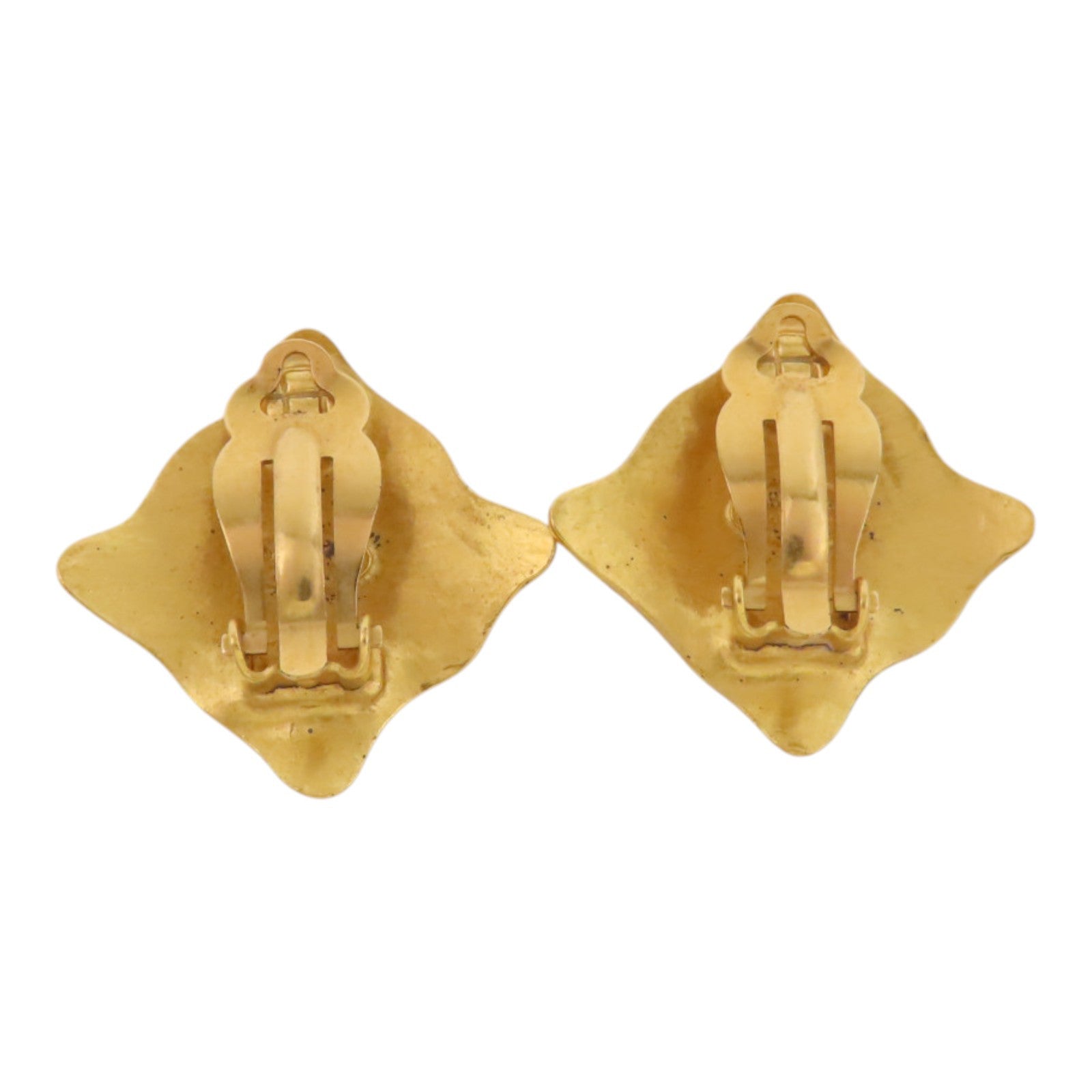 CHANEL 金屬Vintage Earring金扣耳環