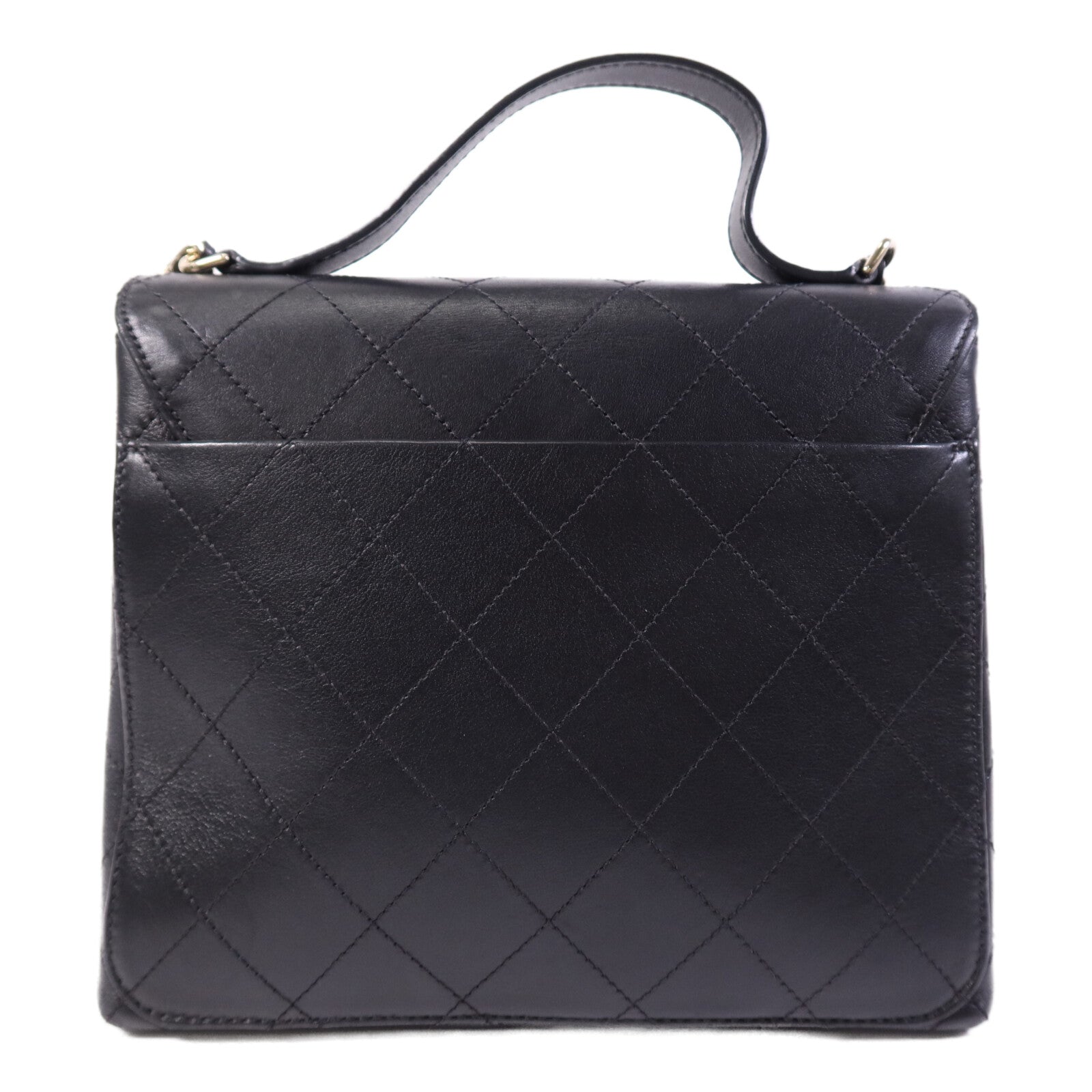 CHANEL 羊皮皮革Chain Shoulder Bag金扣鏈帶肩背袋