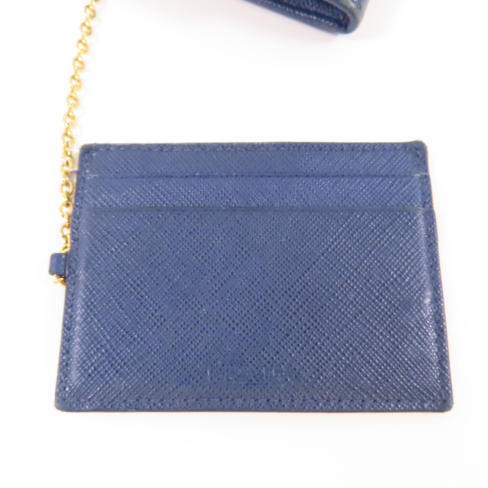 PRADA Saffiano皮革Long wallet金扣長錢包