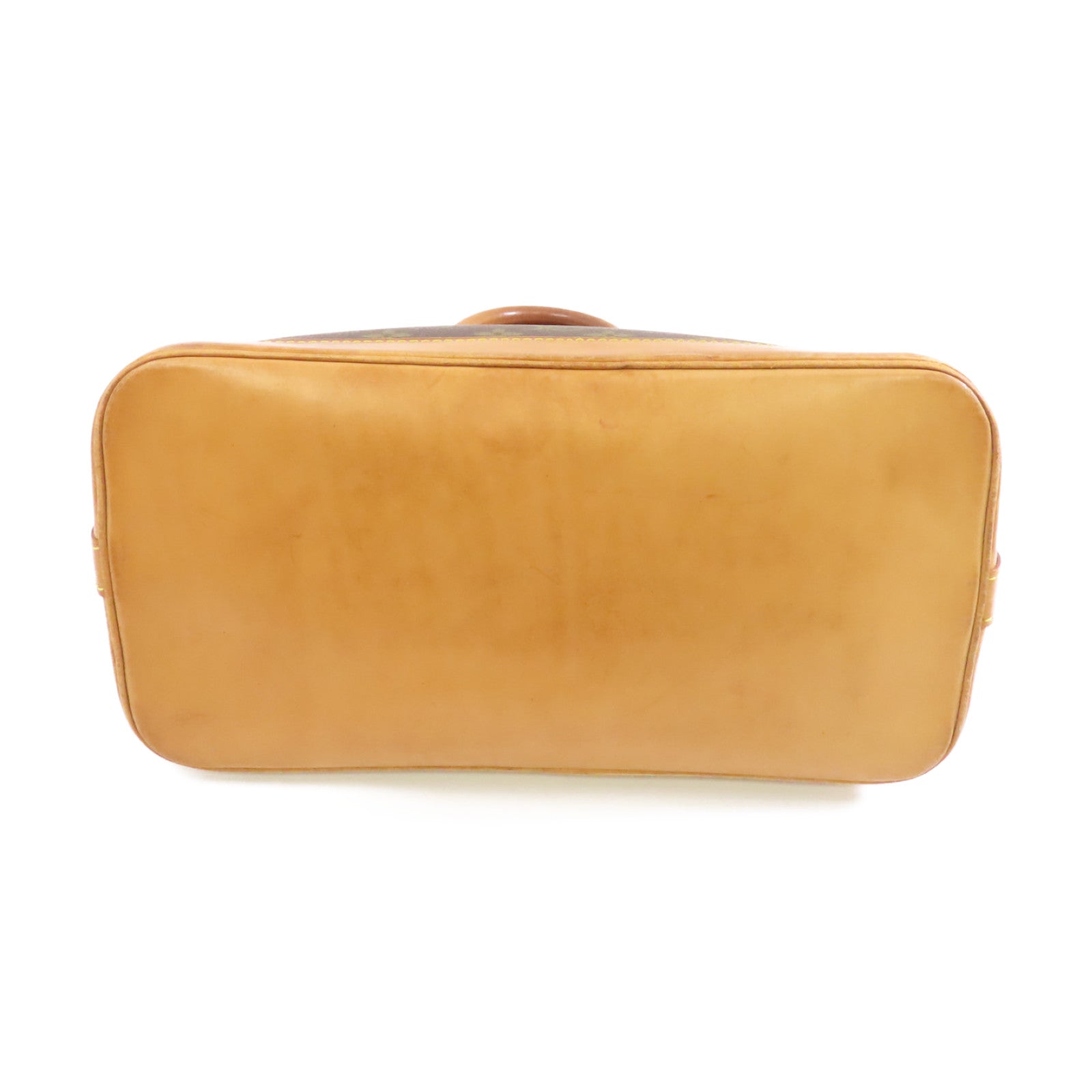 LOUIS VUITTON Monogram Alma PM金扣手挽袋啡色