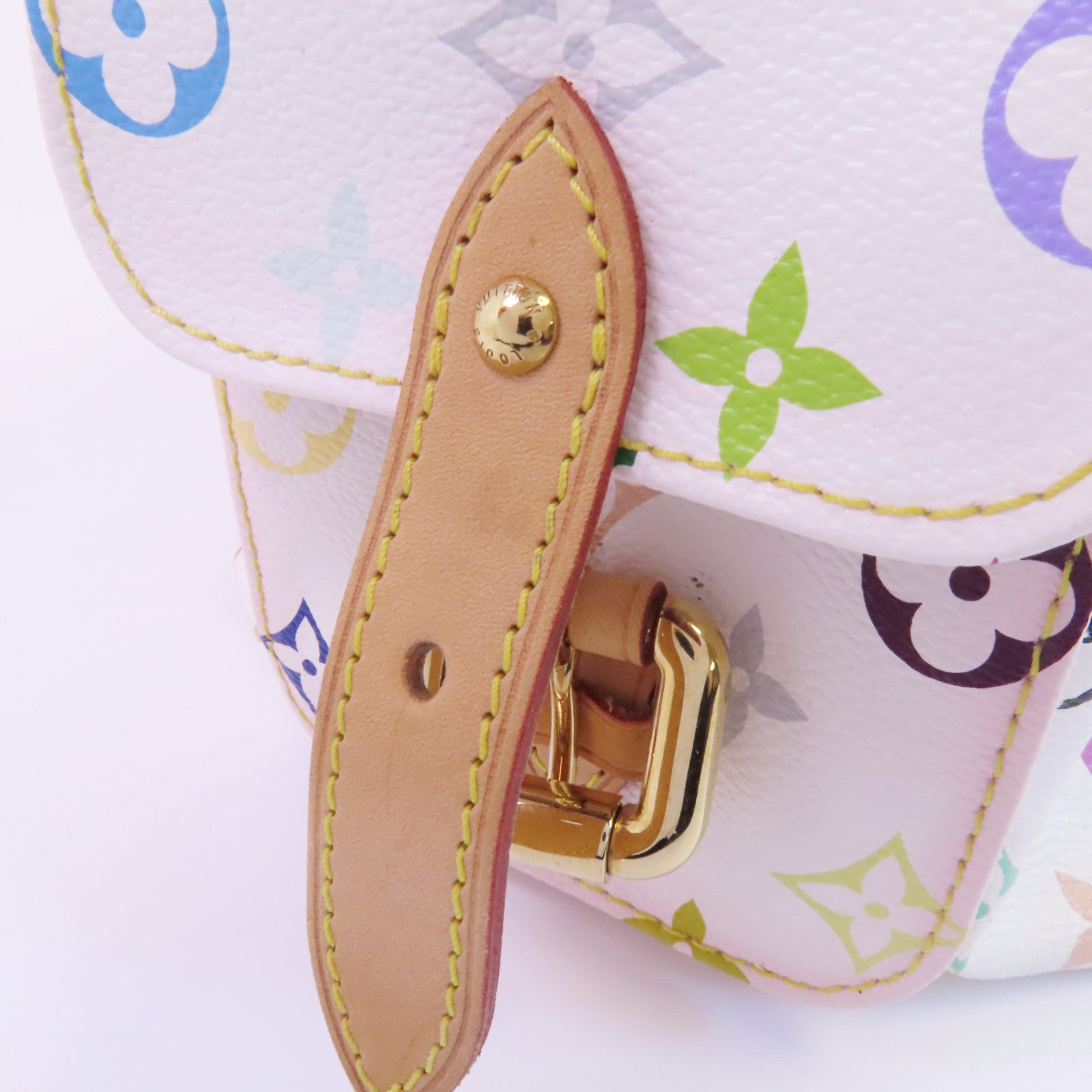 LOUIS VUITTON Monogram Multicolore Petit Noe金扣肩背袋