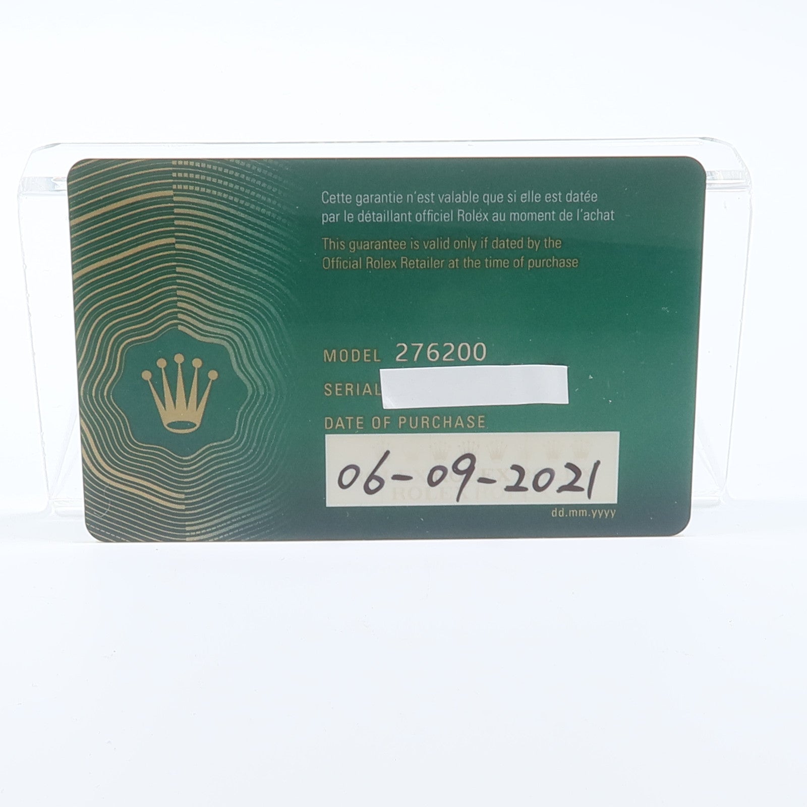 ROLEX Oyster Perpetual 276200