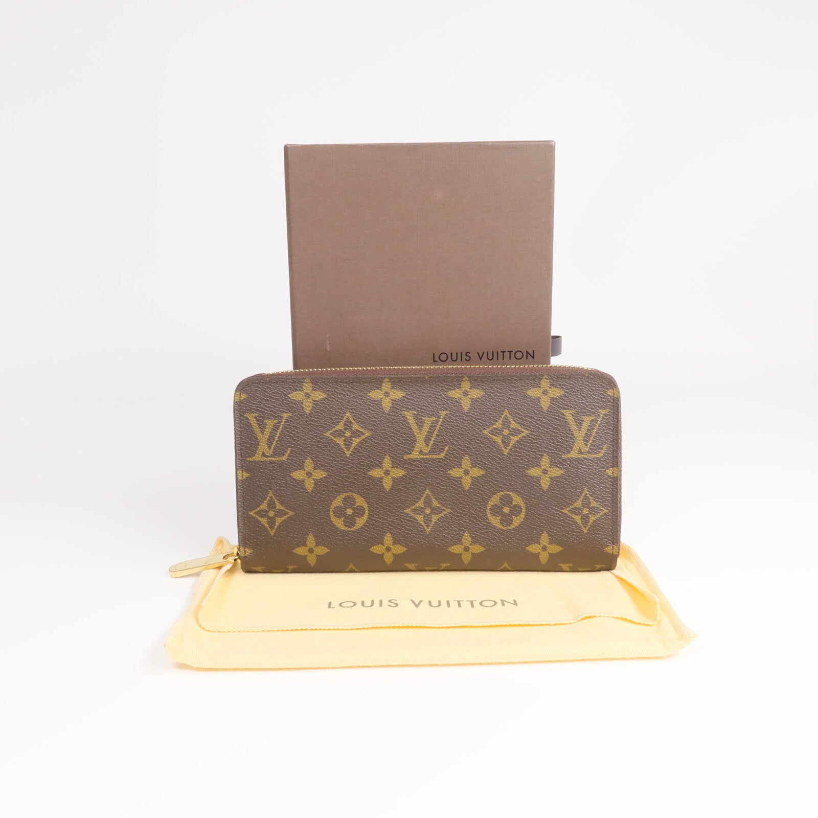 LOUIS VUITTON Monogram Zippy Long Wallet金扣長錢包
