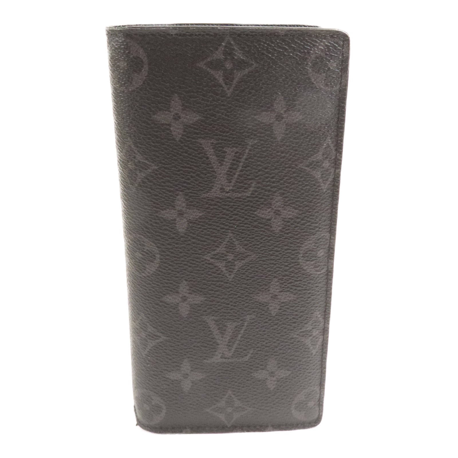 LOUIS VUITTON LV SHW Brazza Bifold Wallet M61697 Monogram Eclipse Black