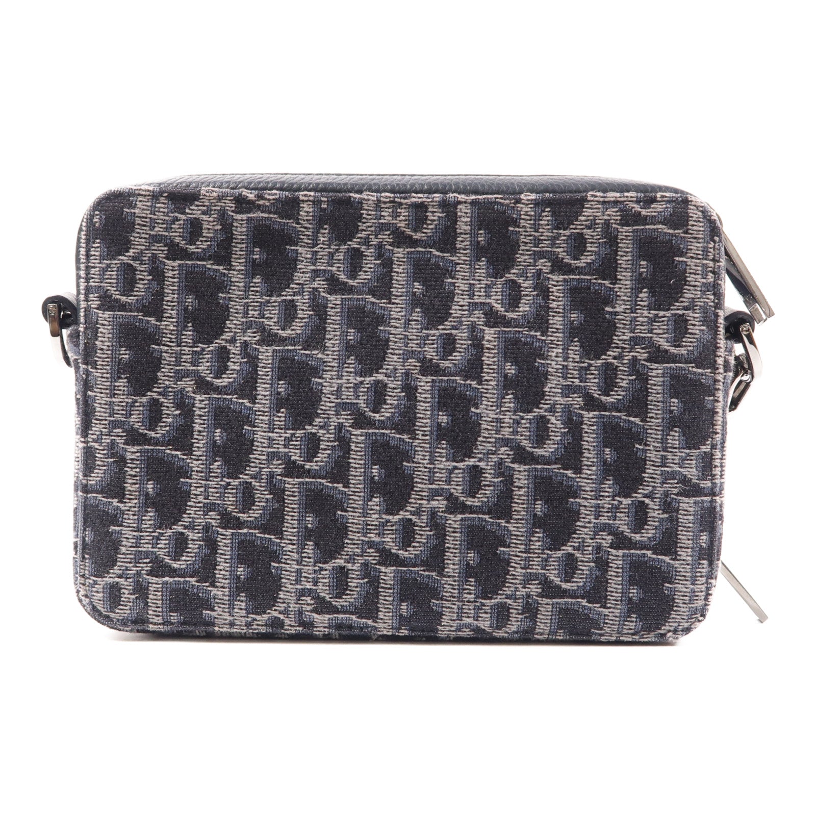 Dior 【激減優惠】帆布Shoulder Bag銀扣肩背袋