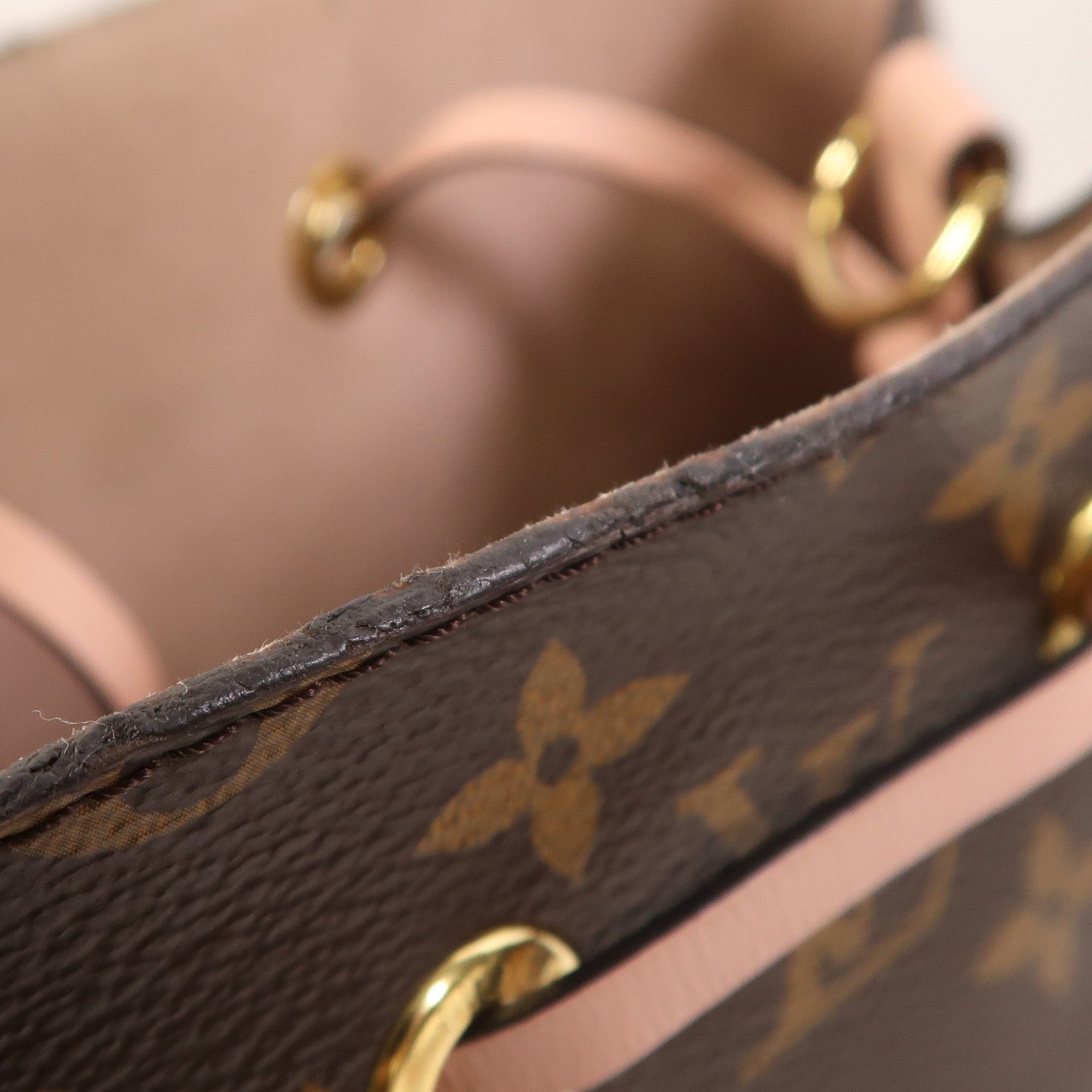 LOUIS VUITTON Monogram Neo Noe金扣手挽肩背兩用袋