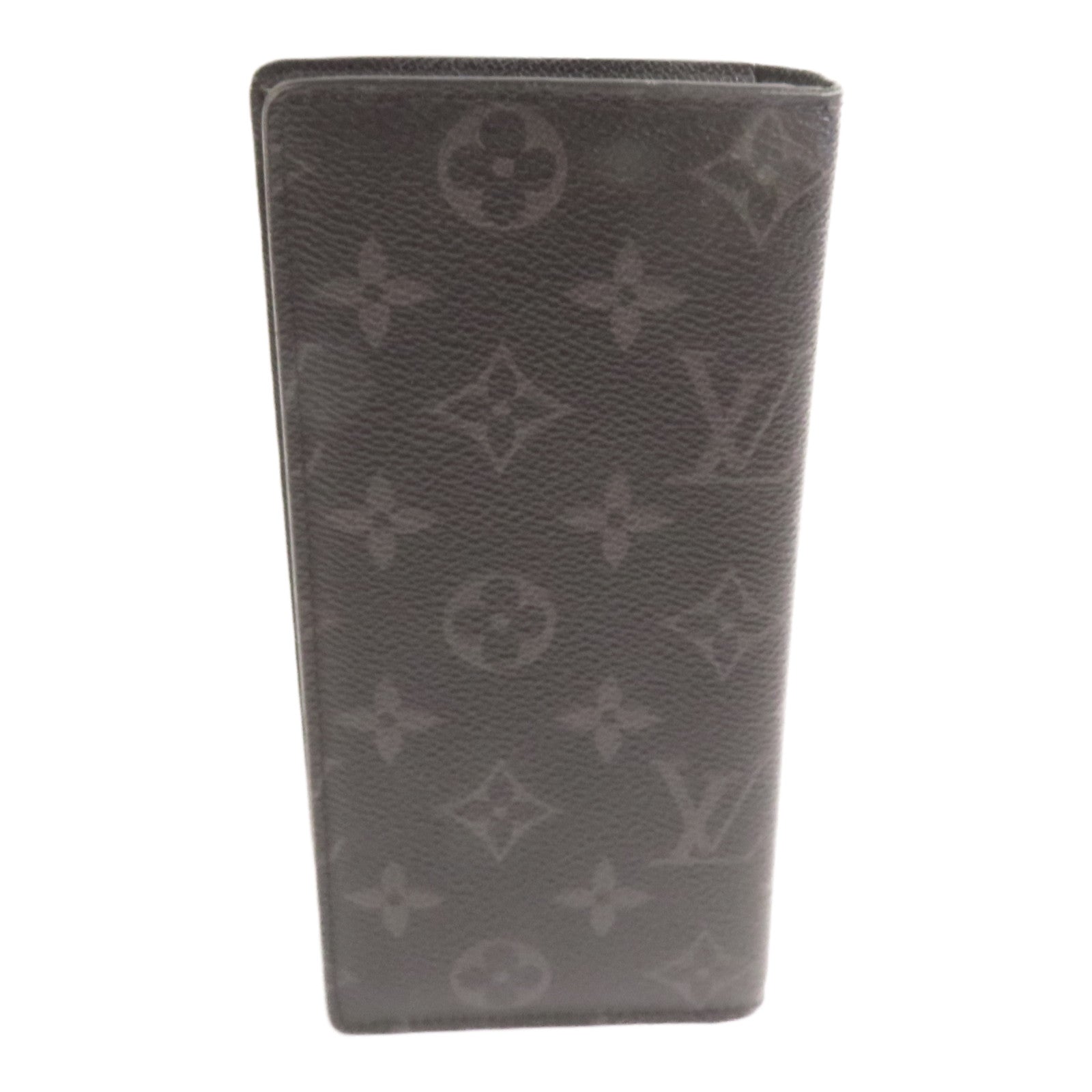 LOUIS VUITTON LV SHW Brazza Bifold Wallet M61697 Monogram Eclipse Black