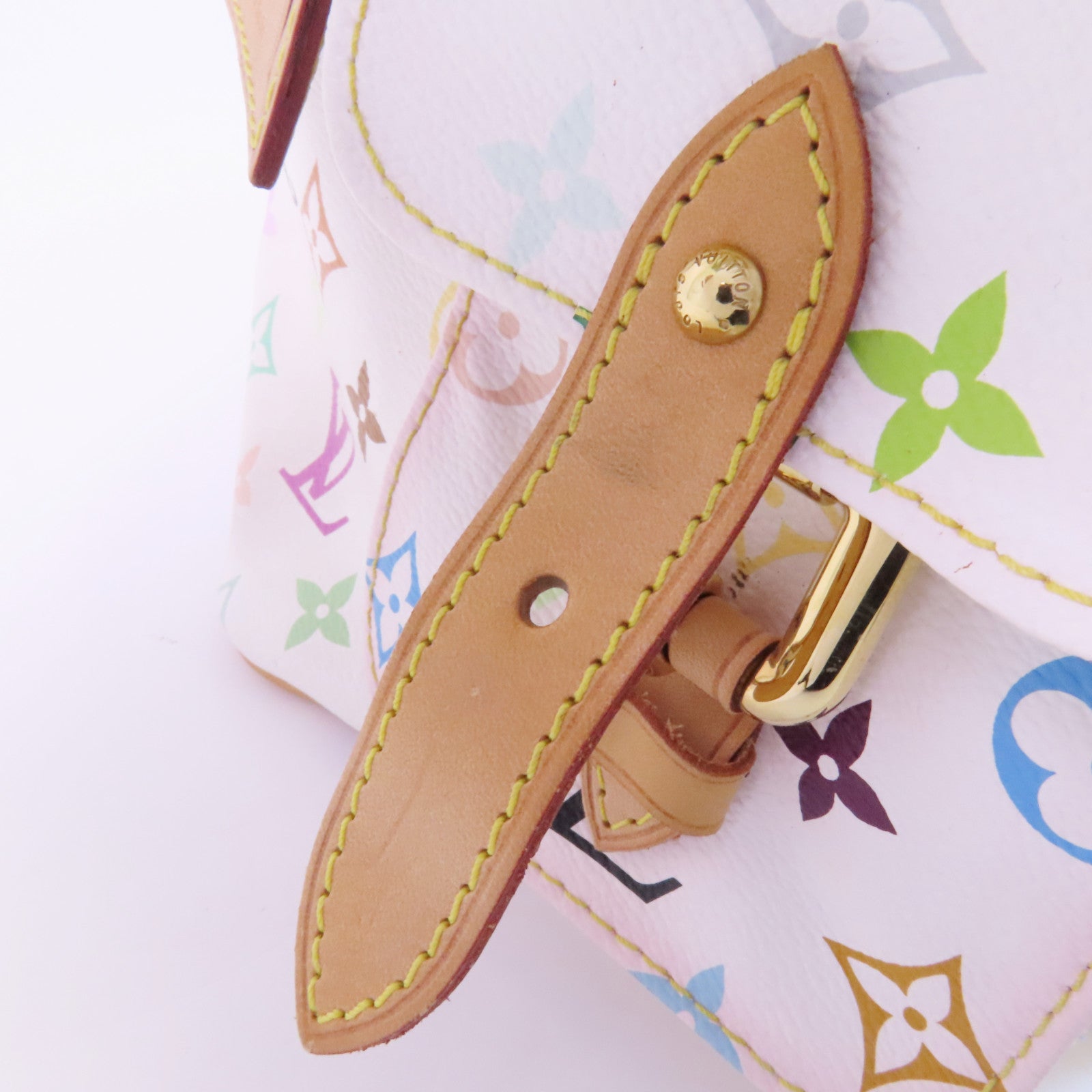 LOUIS VUITTON Monogram Multicolore Petit Noe金扣肩背袋