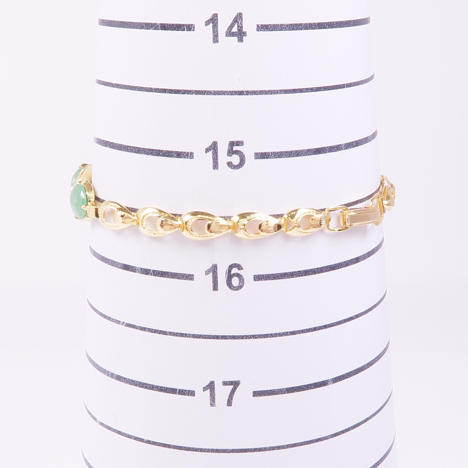 JEWELRY 14K黃金Jade Bracelet翡翠手鏈