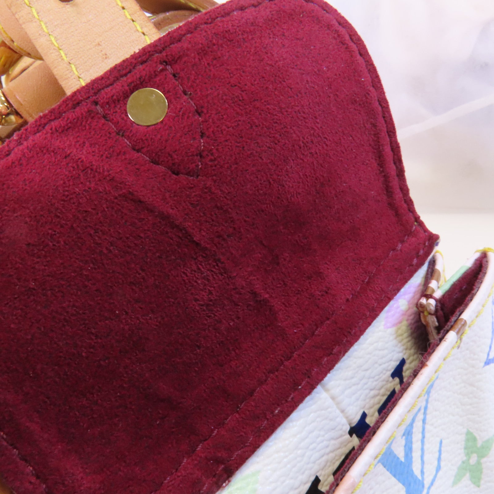 LOUIS VUITTON Monogram Multicolore Petit Noe金扣肩背袋