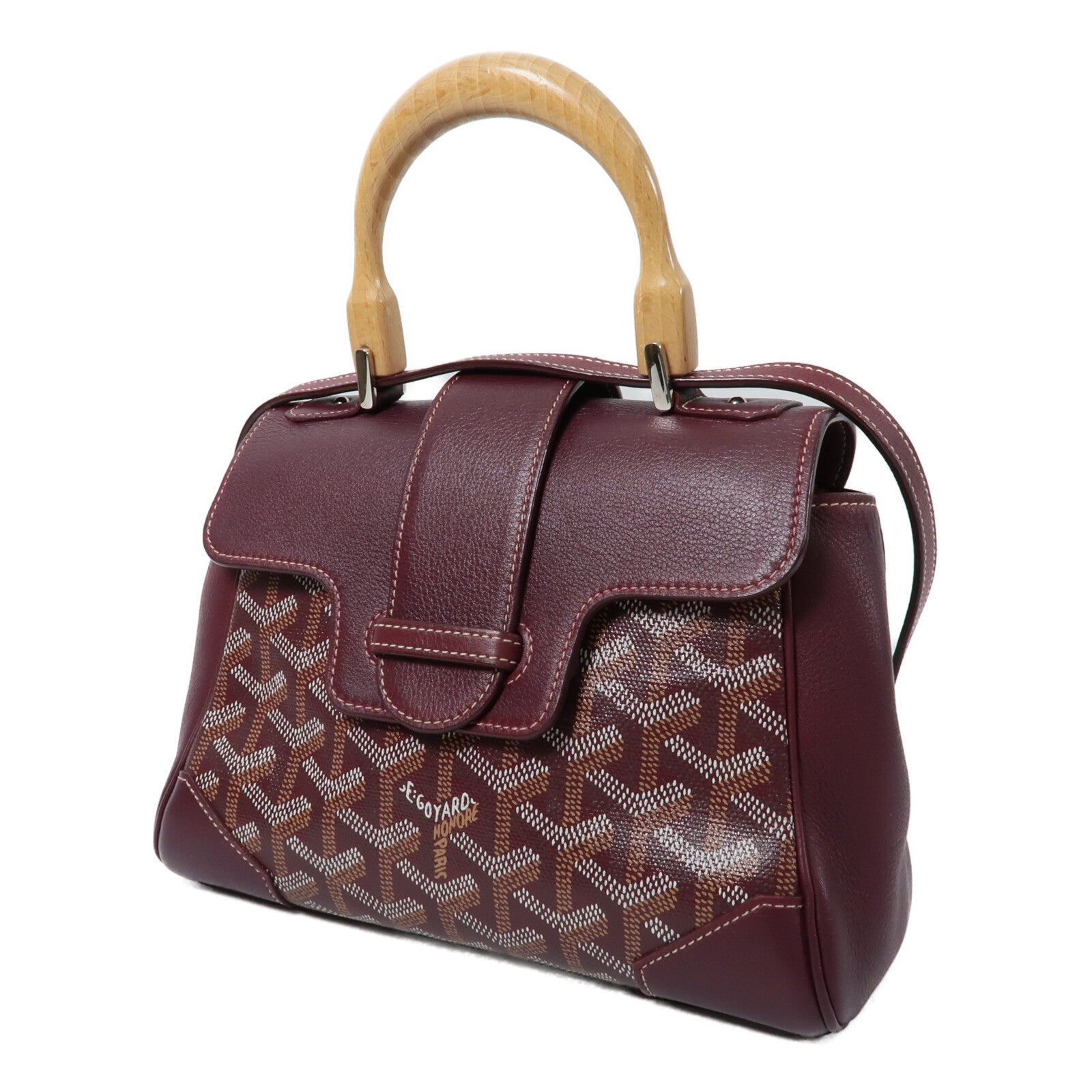 GOYARD 塗層帆布Saigon Souple Mini Bag手挽肩背兩用袋