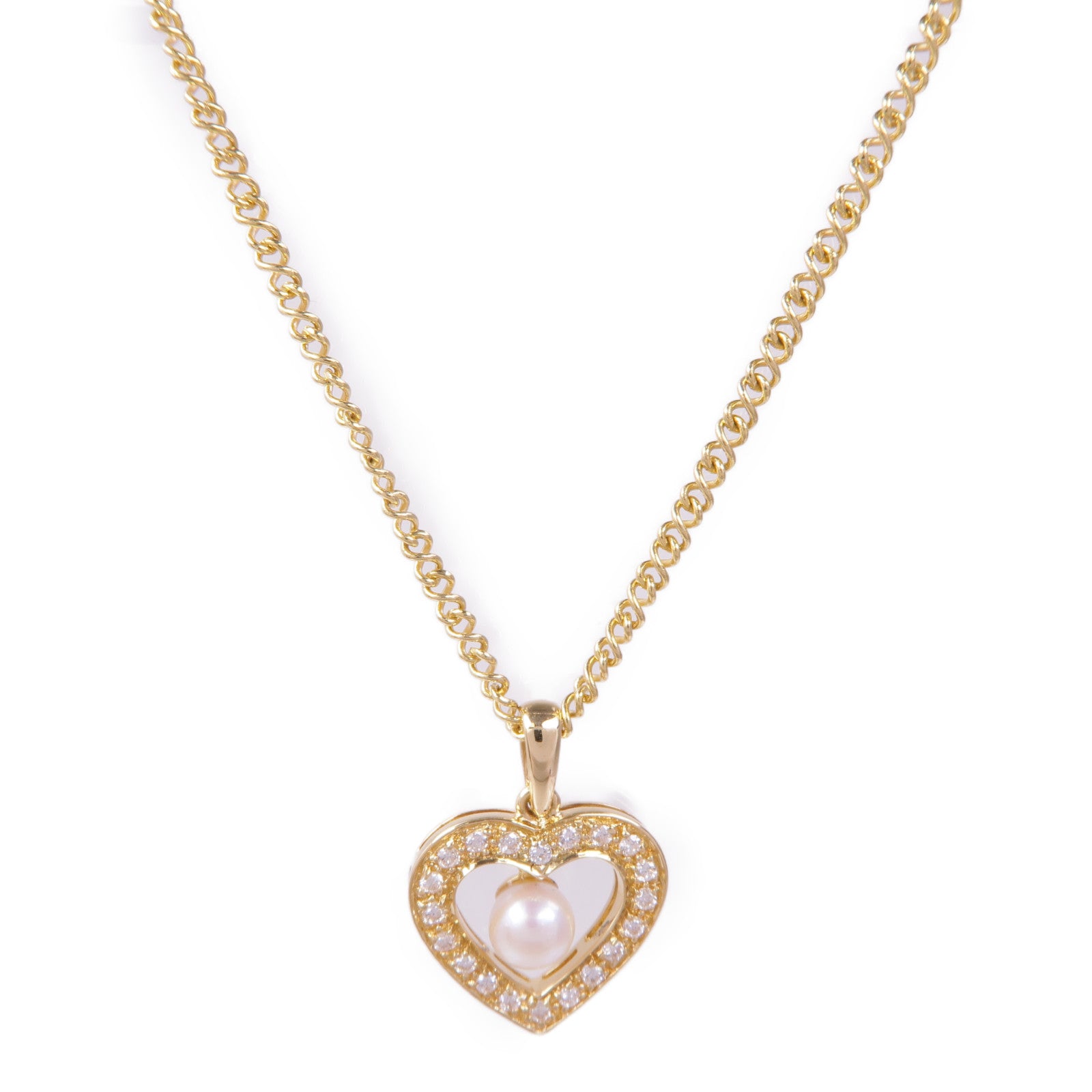 JEWELRY 【激減優惠】18K黃金Diamond Necklace項鍊