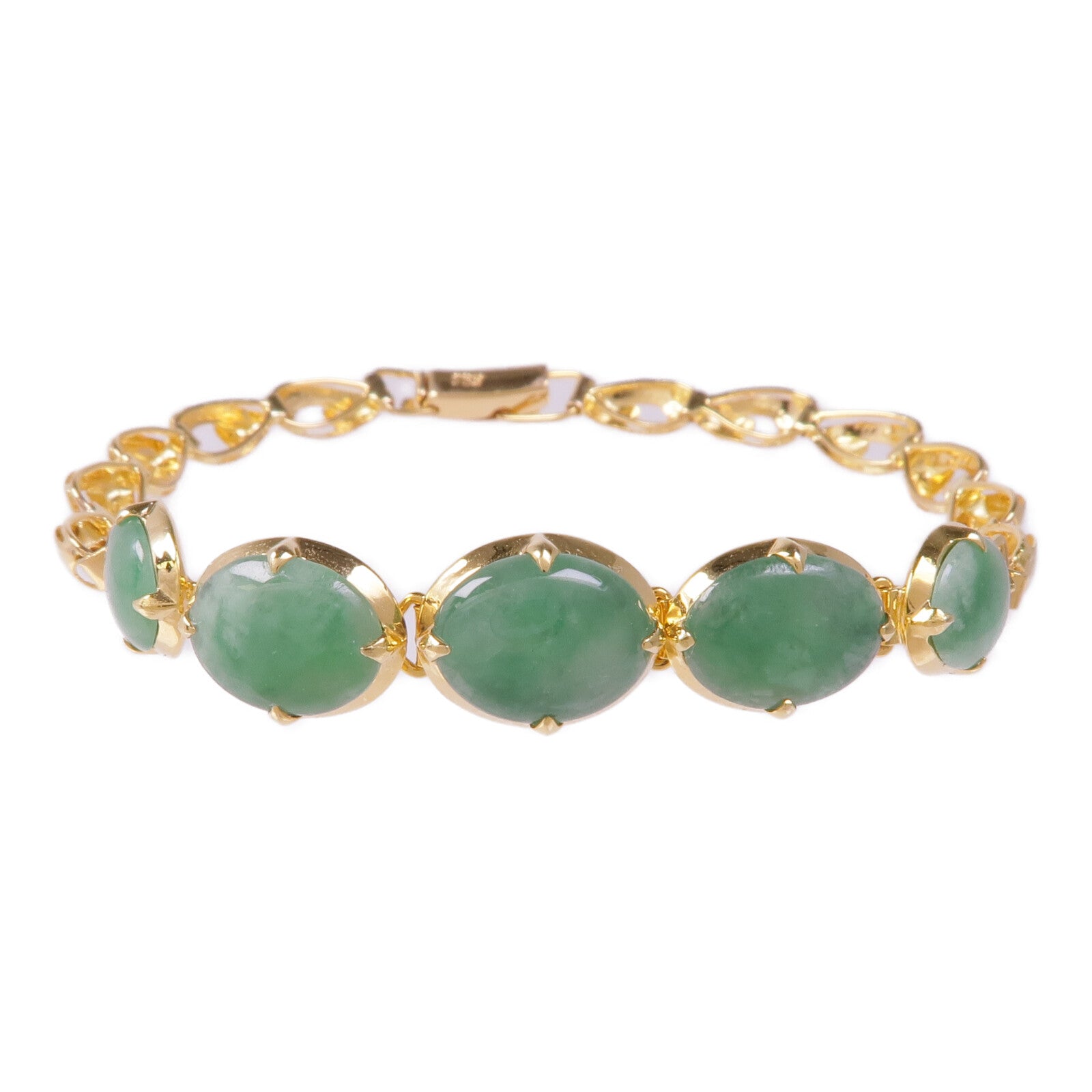 JEWELRY 14K黃金Jade Bracelet翡翠手鏈