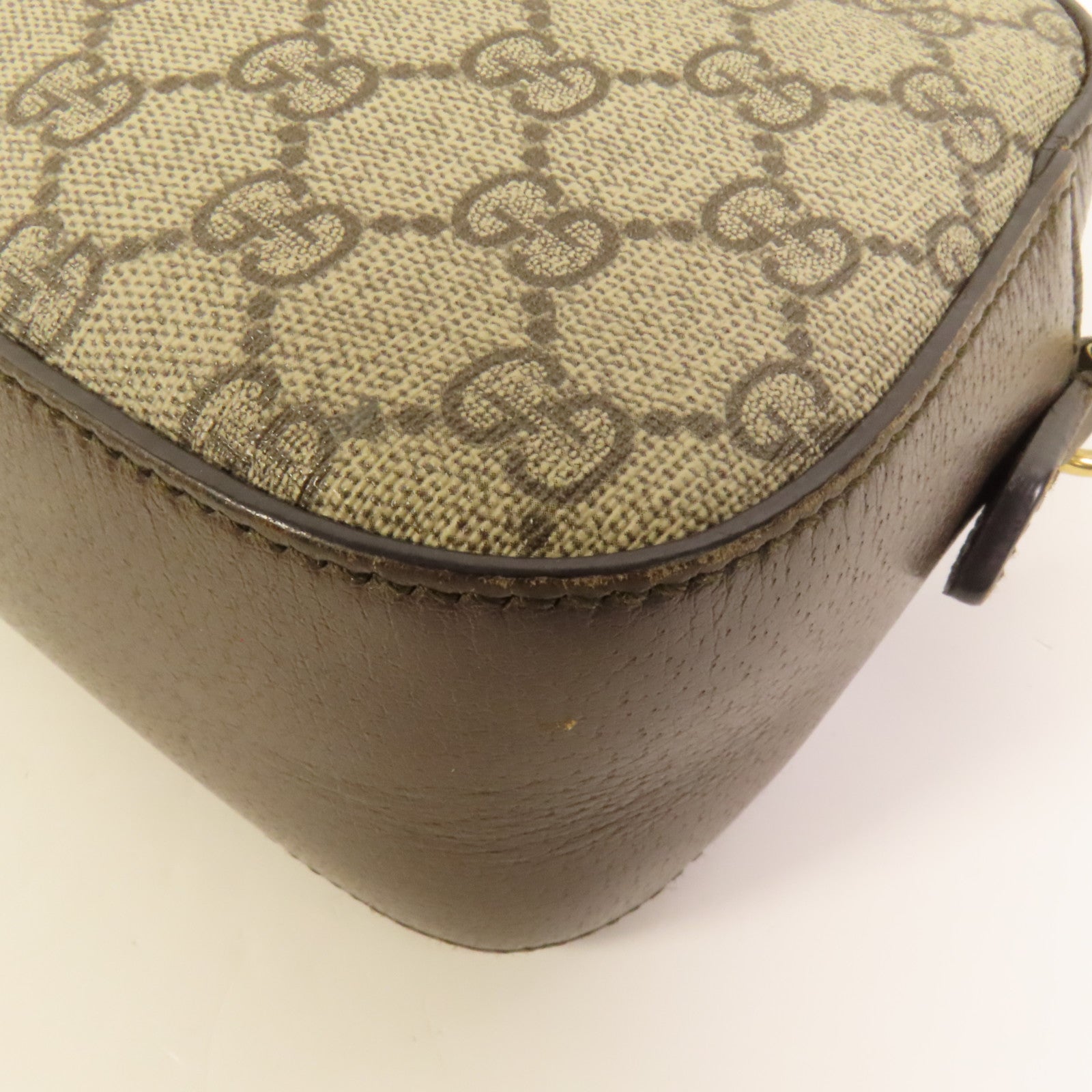 GUCCI 【激減優惠】塗層帆布Neo Vintage GG Supreme Shoulder Bag金扣肩背袋