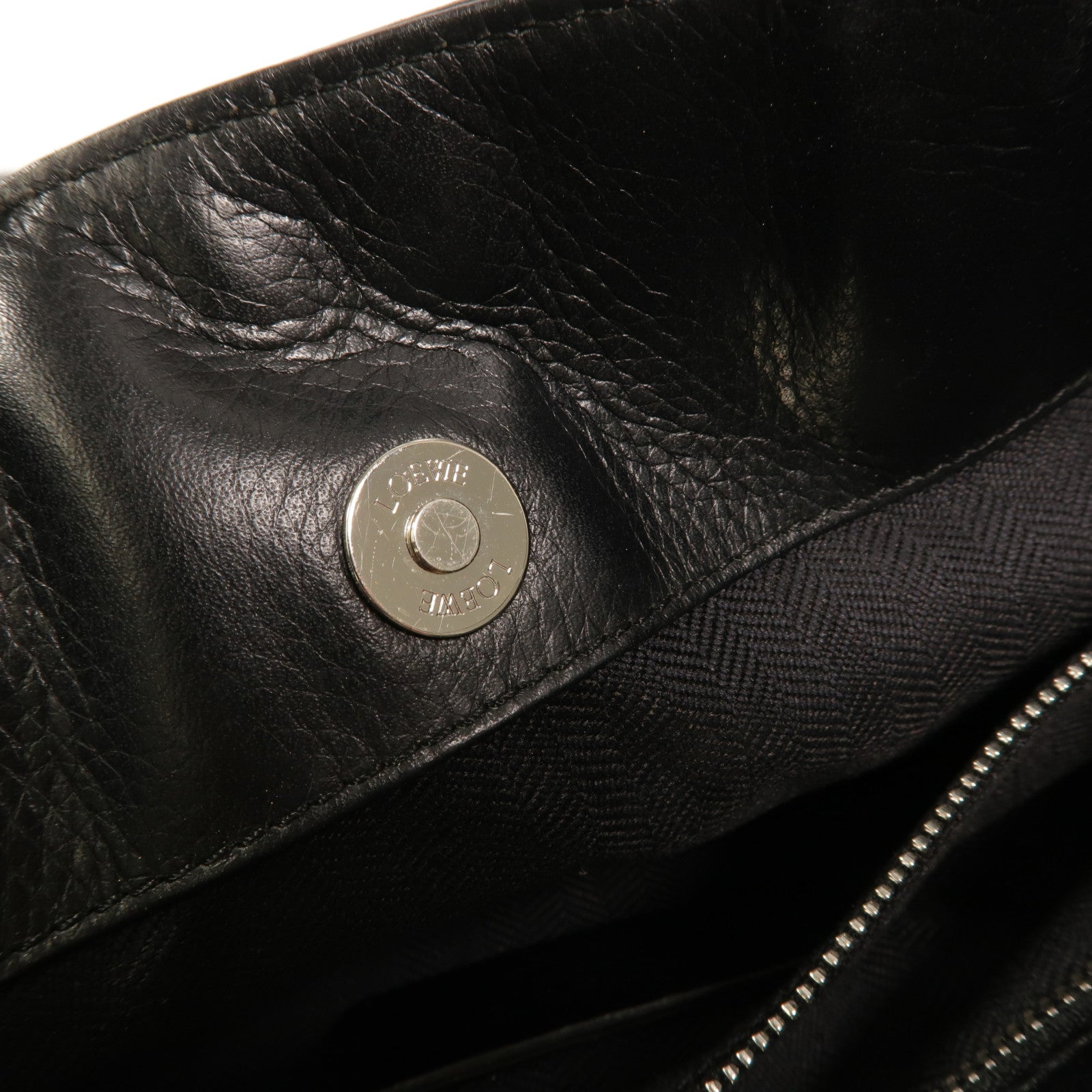 LOEWE 牛皮皮革Vega Tote Bag肩背袋
