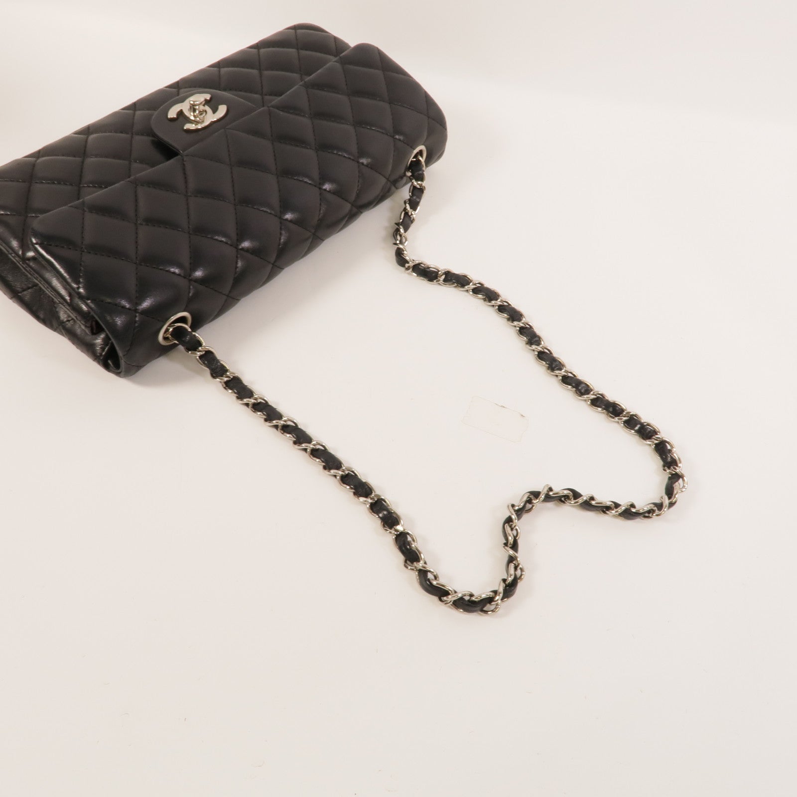 CHANEL 羊皮皮革Classic East West Baguette Bag肩背袋
