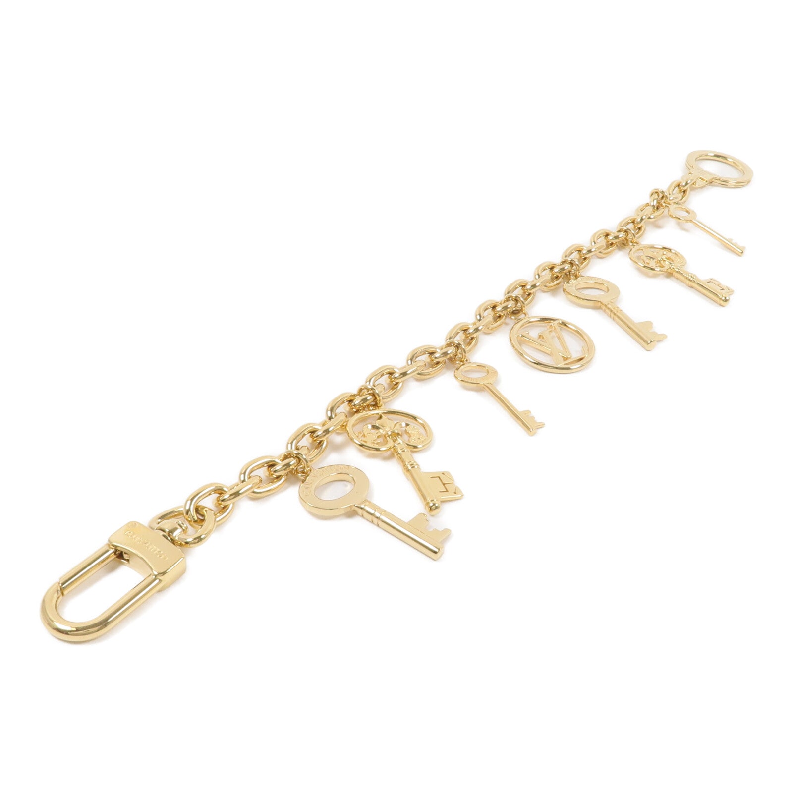 LOUIS VUITTON 金屬LV X Fornasetti Keychain鑰匙鏈