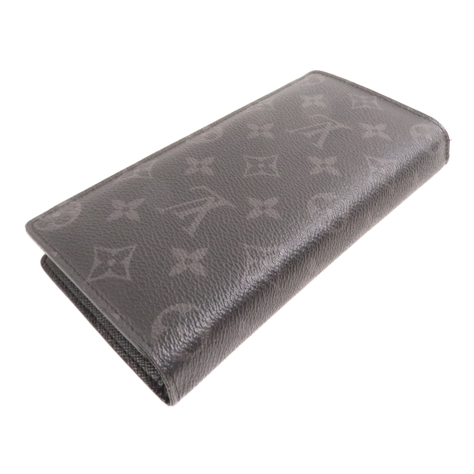 LOUIS VUITTON LV SHW Brazza Bifold Wallet M61697 Monogram Eclipse Black