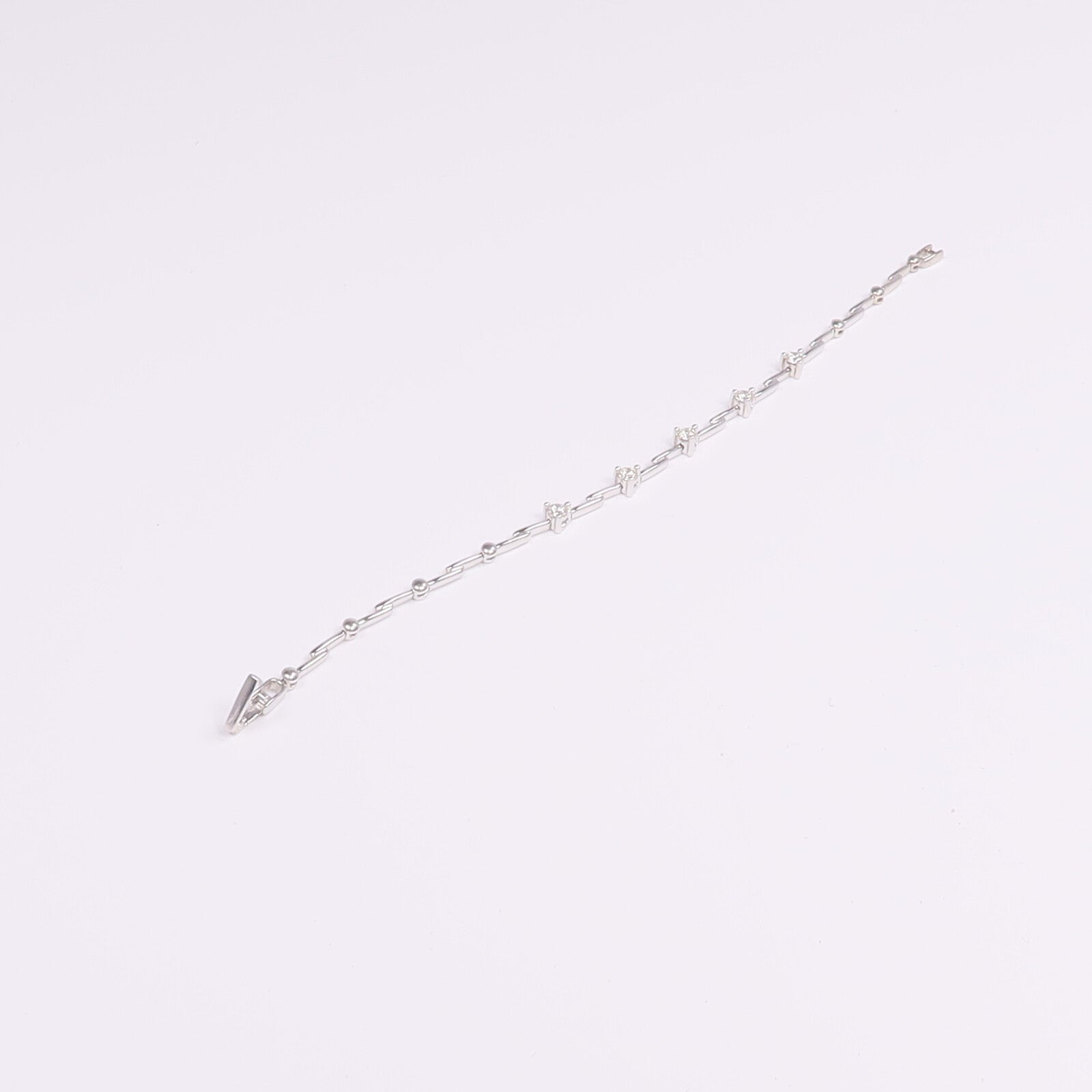 JEWELRY 18K白金Diamond Bracelet鑽石手鏈