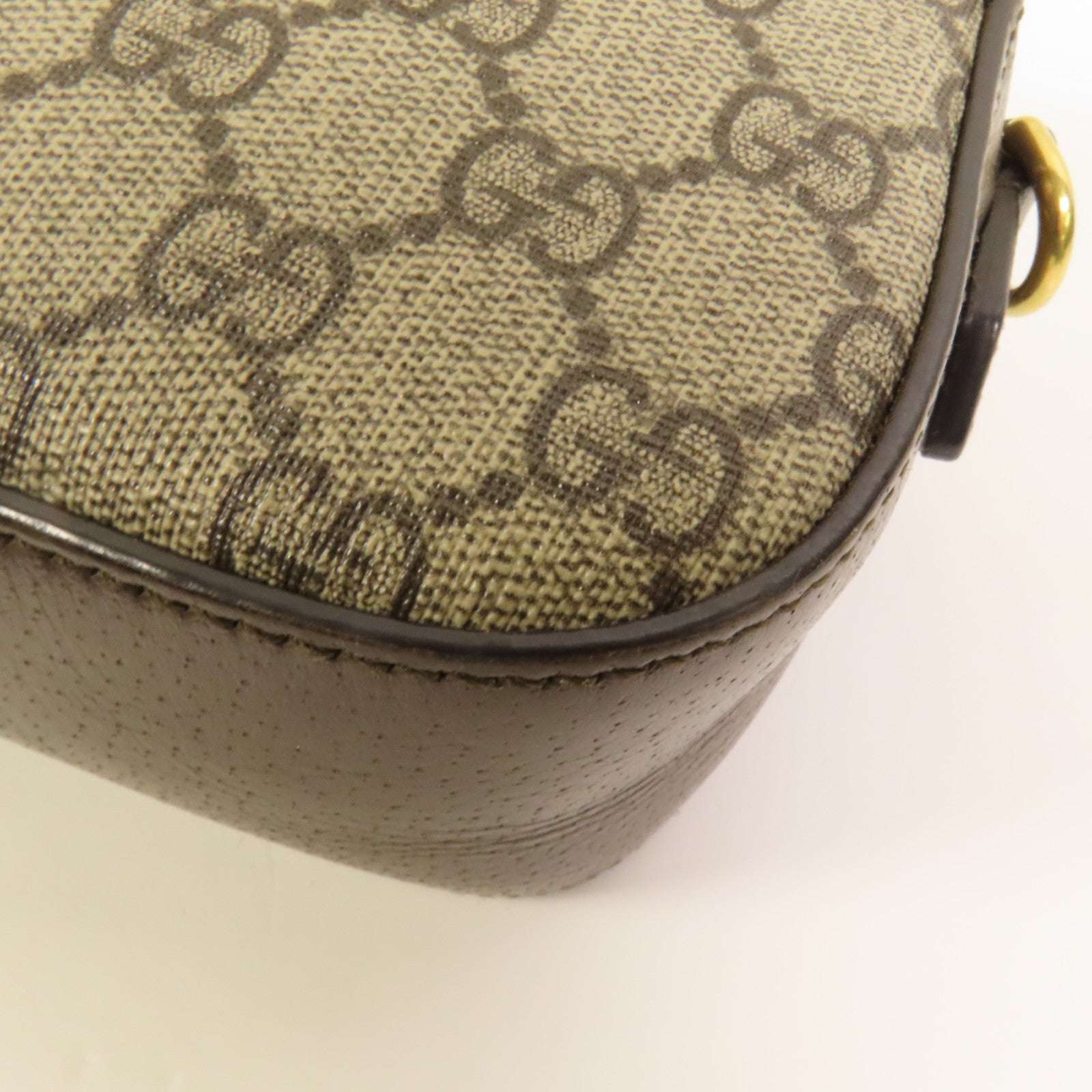 GUCCI 【激減優惠】塗層帆布Neo Vintage GG Supreme Shoulder Bag金扣肩背袋