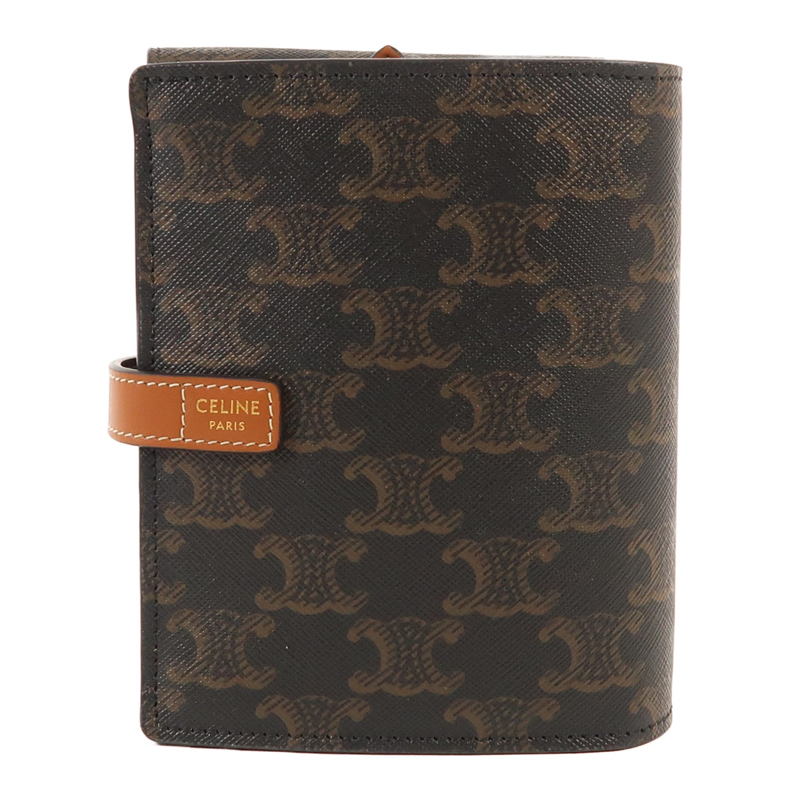 CELINE 塗層帆布Travel Kit金扣旅行組