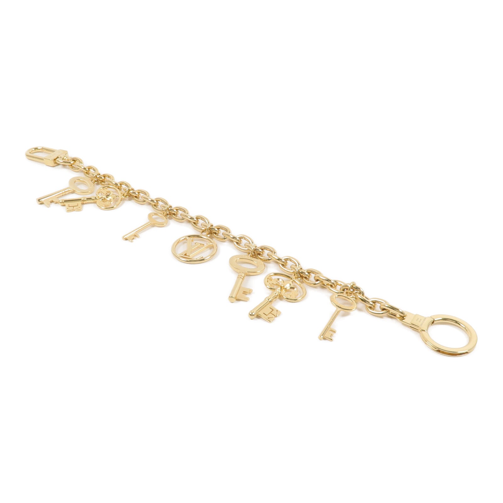 LOUIS VUITTON 金屬LV X Fornasetti Keychain鑰匙鏈